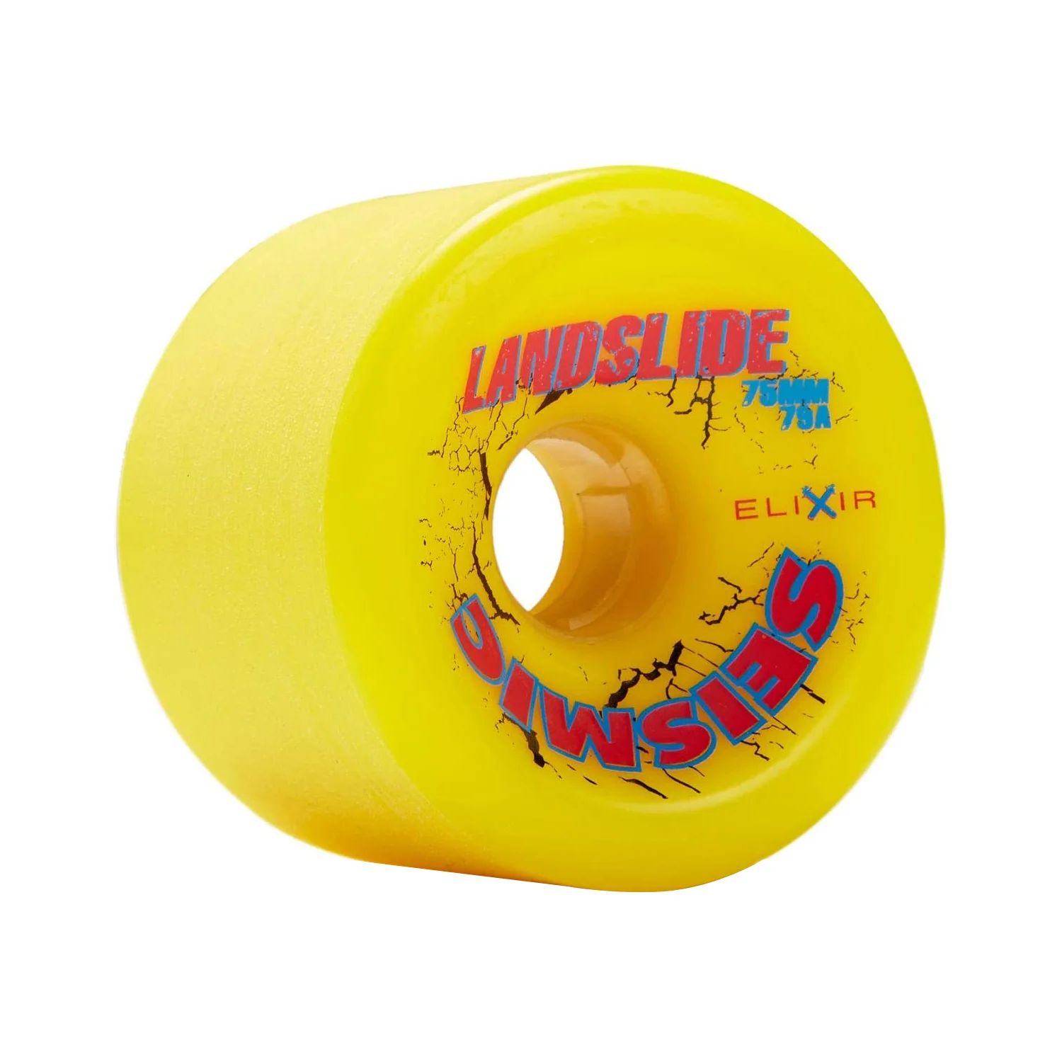 Seismic Wheels Landslide Opaque Yellow 75mm x 54mm 79A - Image 2