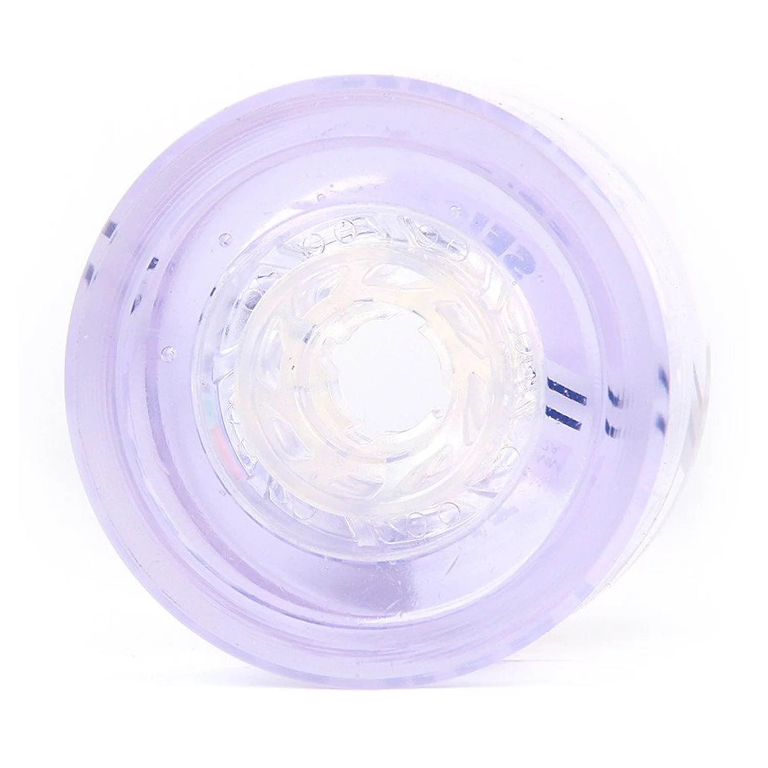 Seismic Wheels Speed Vent Clear Purple 85mm x 52mm 77A - Image 2