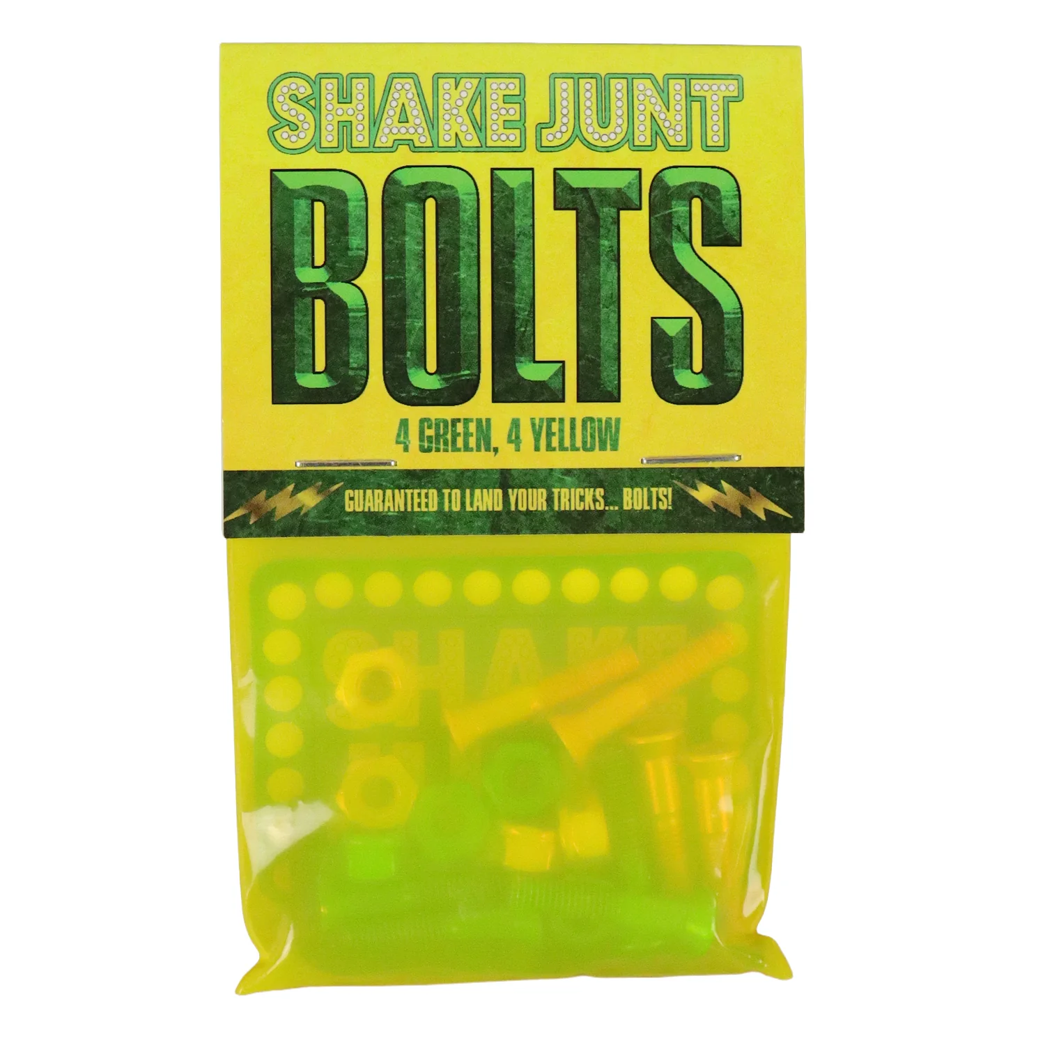 Shake Junt Hardware 1" Allen All Green/Yellow