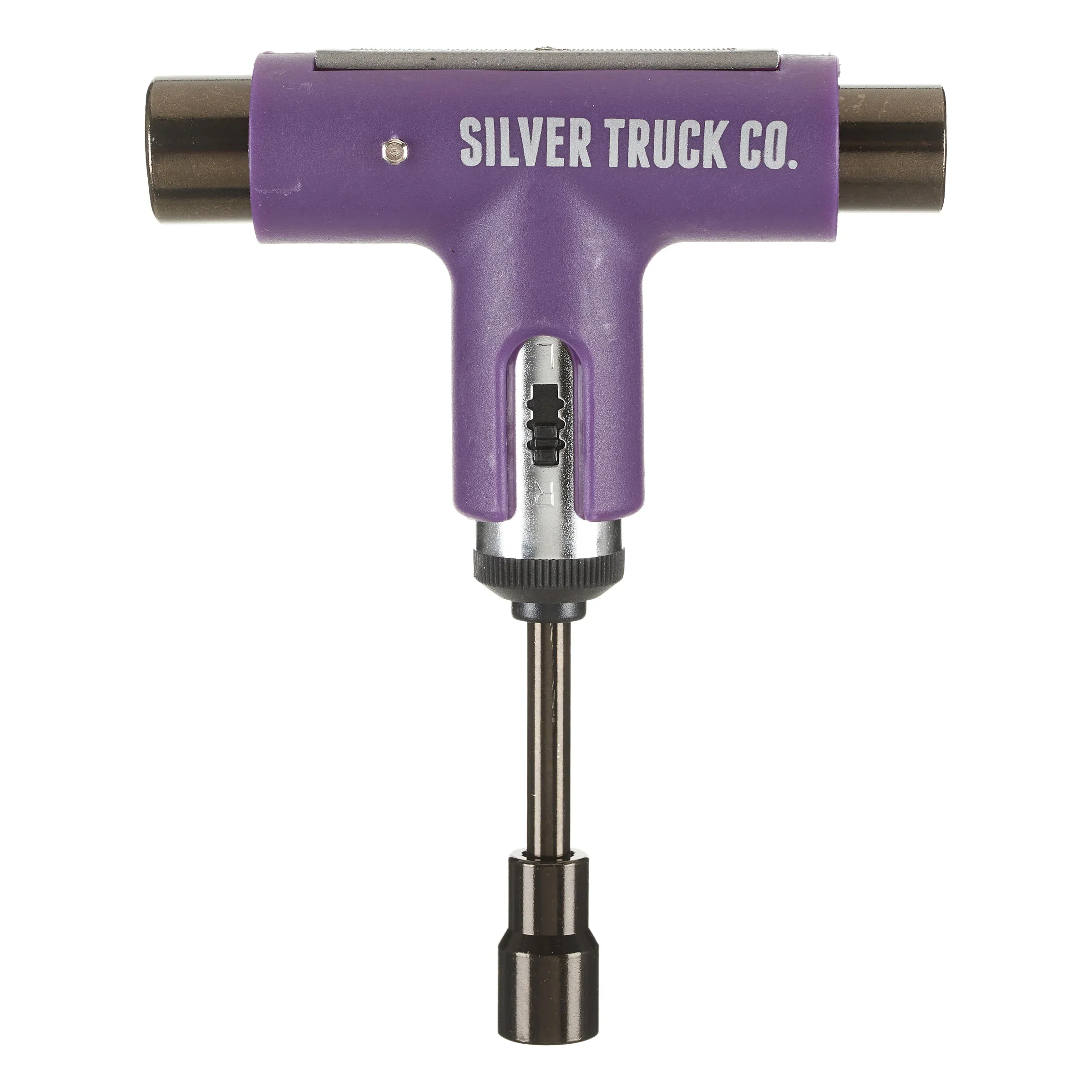 Silver Skateboard Ratchet Tool Purple/Grey - All In One Skate Tool