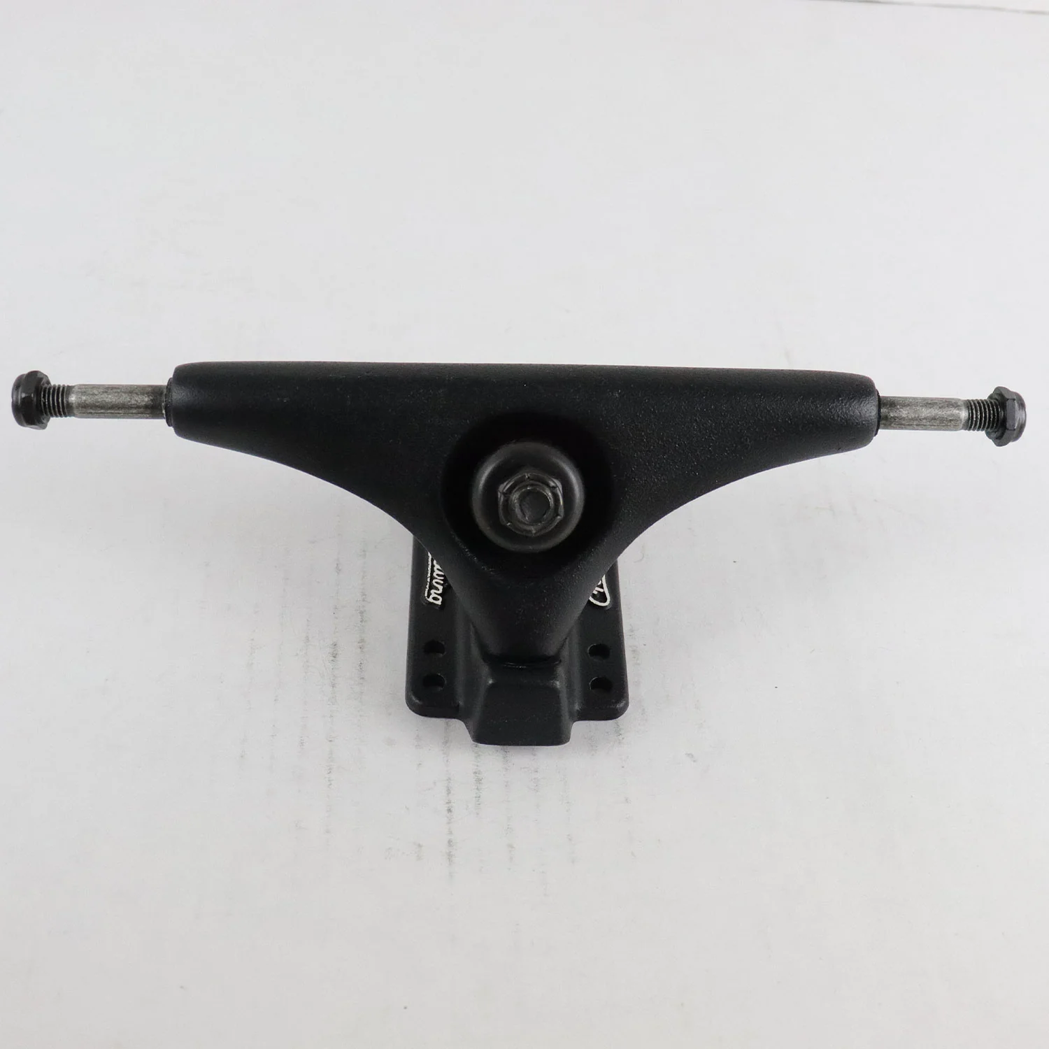 Single Longboard Truck Gullwing Charger Black 9" Axle