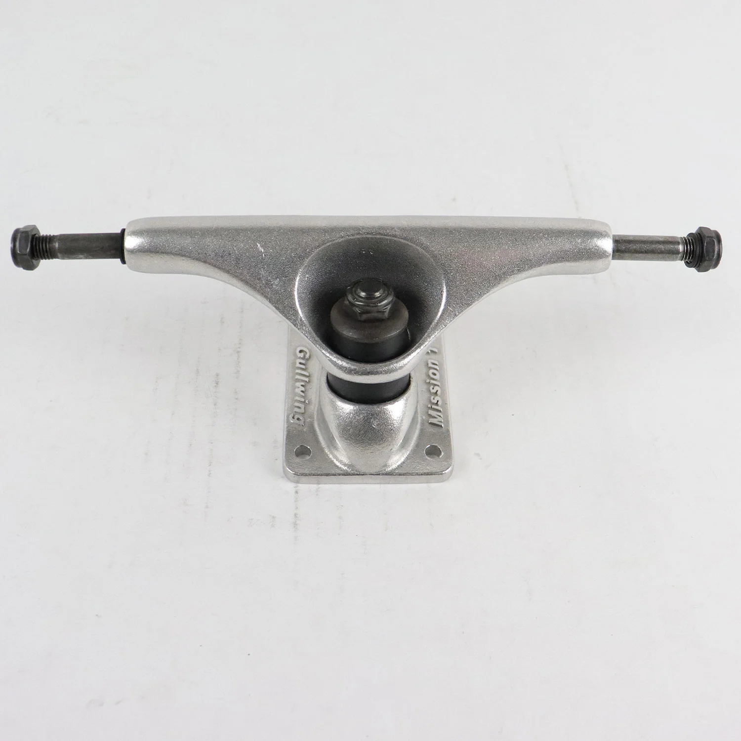 Single Longboard Truck Gullwing Mission Silver 8.5" Axle