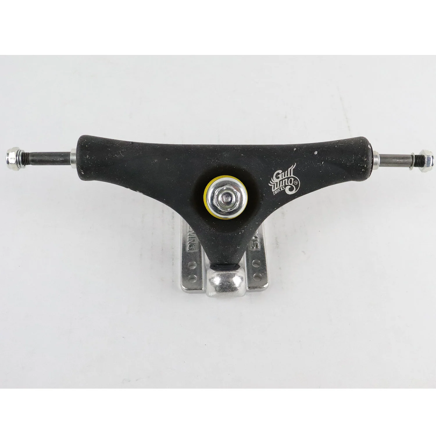 Single Longboard Truck Gullwing Stalker Black 10" Axle