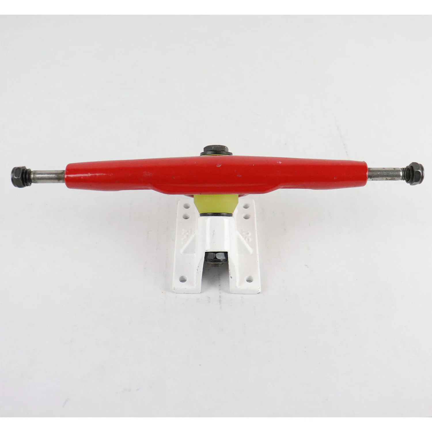 Single Longboard Truck Randall 180 Red/White 9.5" Axle - Image 2