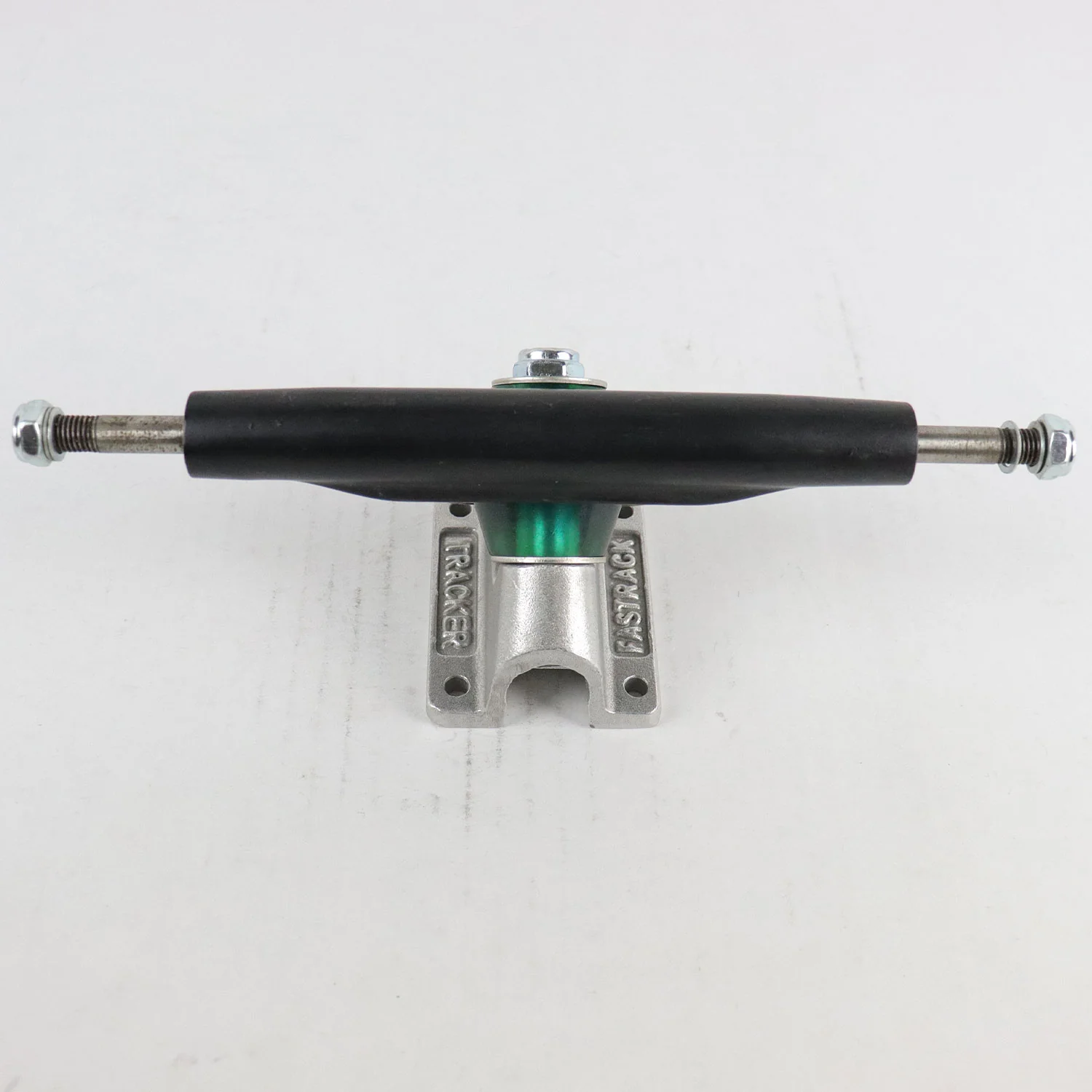 Single Longboard Truck Tracker Reverse Kingpin Black 8.5" Axle - Image 2