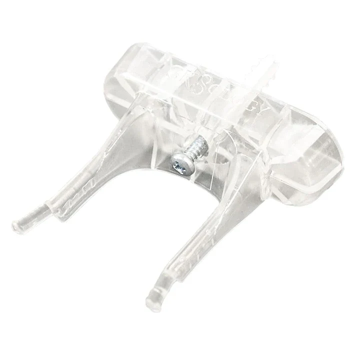 Sk8ology Snap Skateboard Deck Hanger Clear Hanging Display Mount - Image 2