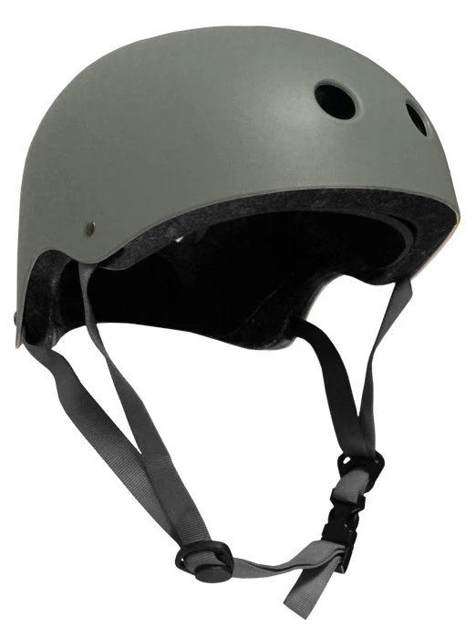 Skateboard Helmet Elbow/Knee/Wrist Pad Combo Skateboarding Skate Park Safety Kit Grey Helmet Medium Pads - Image 2