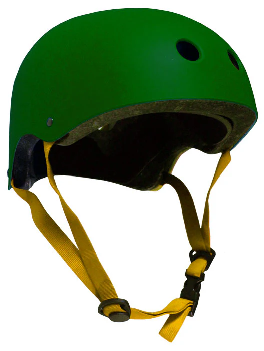 Skateboard Helmet Elbow/Knee/Wrist Pad Combo Skateboarding Skate Park Safety Kit Hunter Green Helmet Small Pads - Image 2
