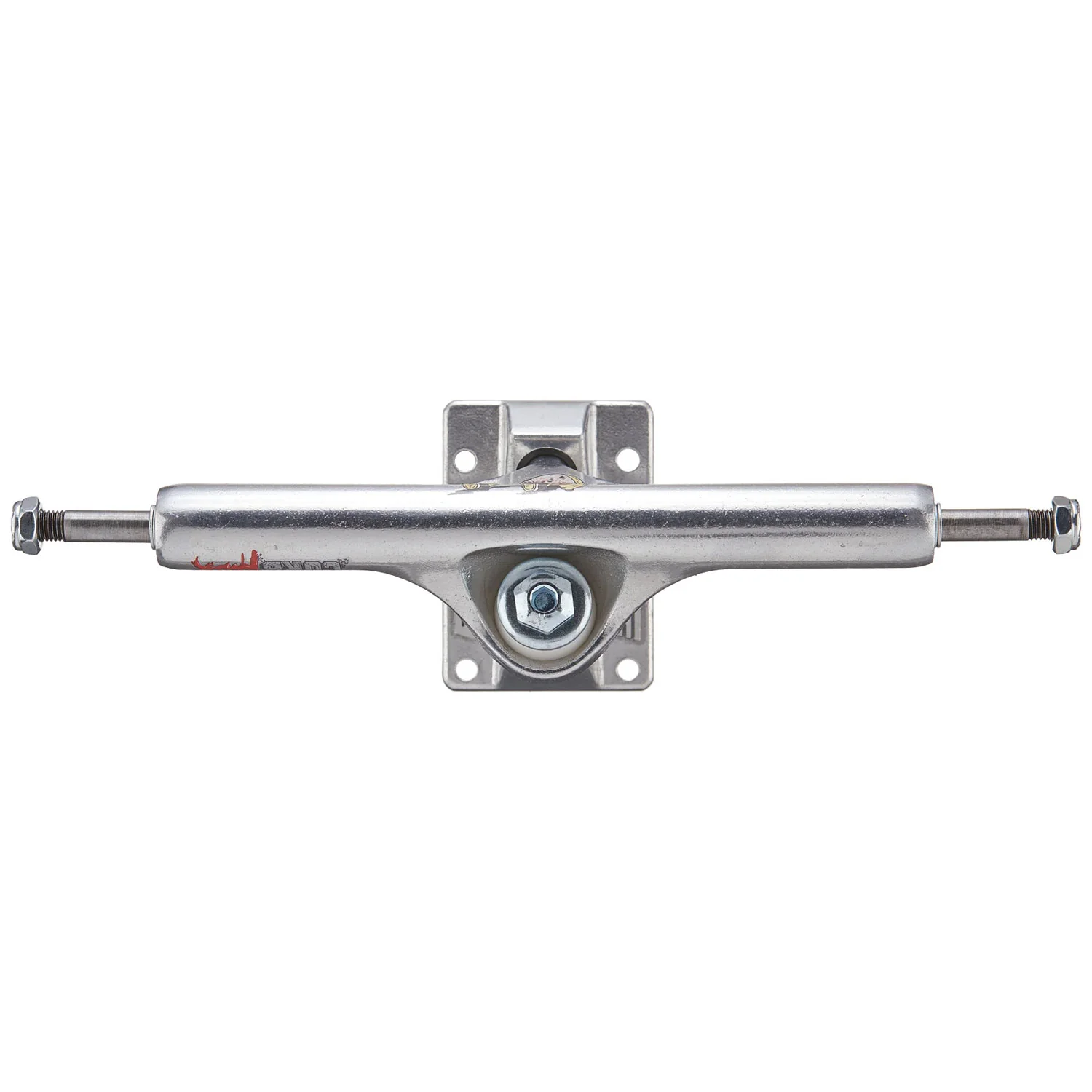 Slappy Skateboard Trucks 9.0" ST1 Inverted Curb Killer Silver - Image 5
