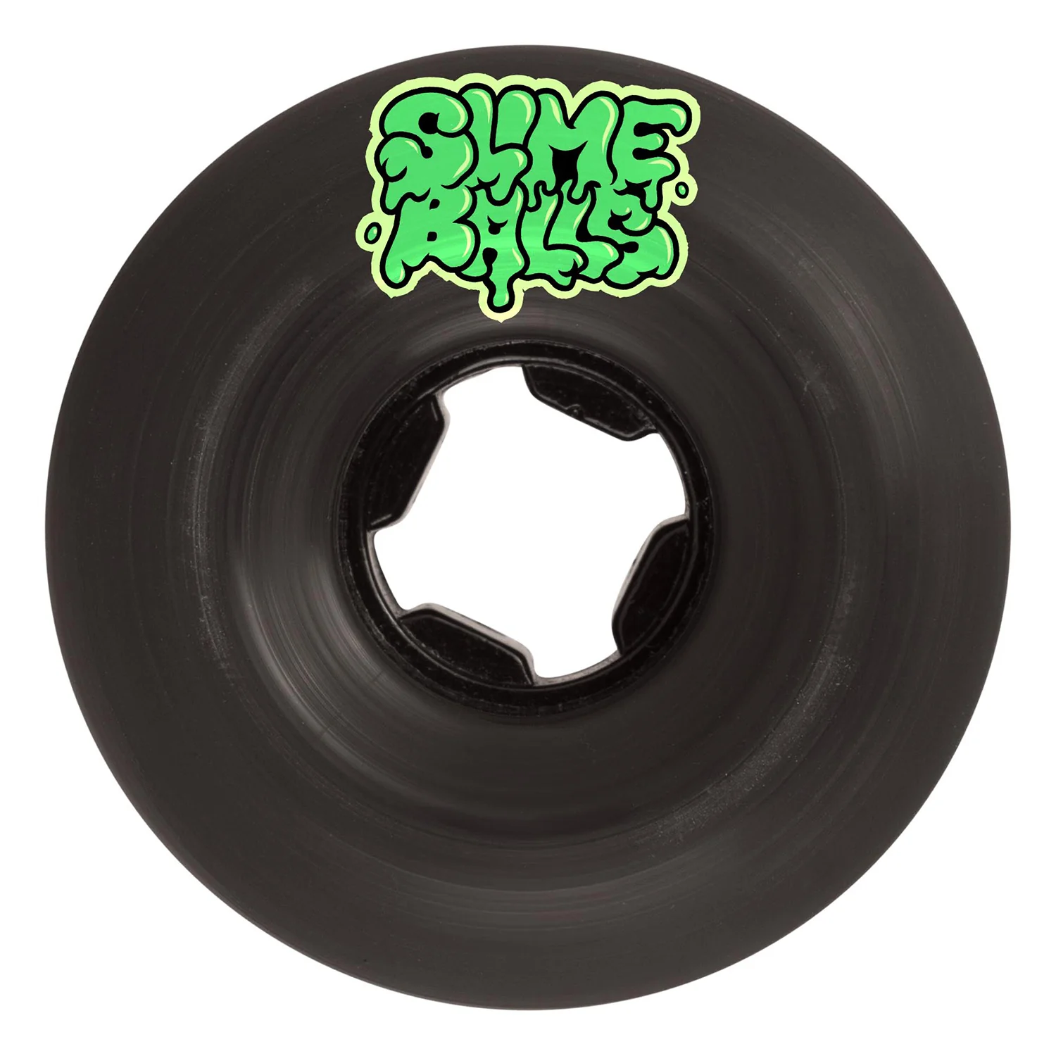 Slime Balls Skateboard Wheels 58mm Accelerator Vomit Mini 99A Black - Image 3