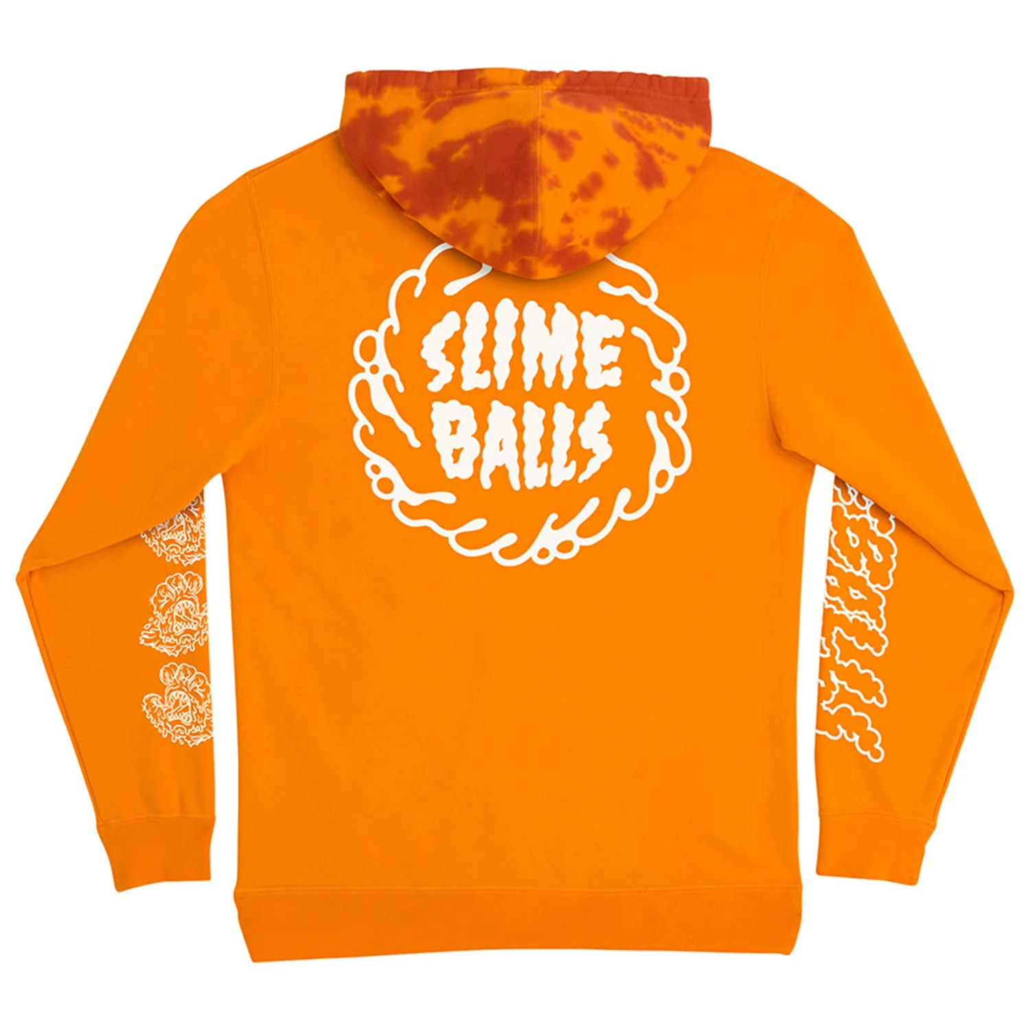 Slime Balls Wheels Hoody Mono Splat Pullover Hot Head - Image 2