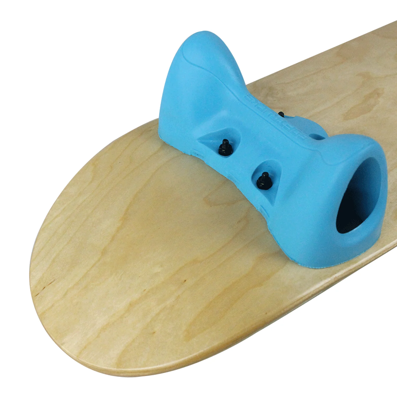 Softrucks Practice Complete - 7.75" Natural Deck / Blue Trucks - Image 2