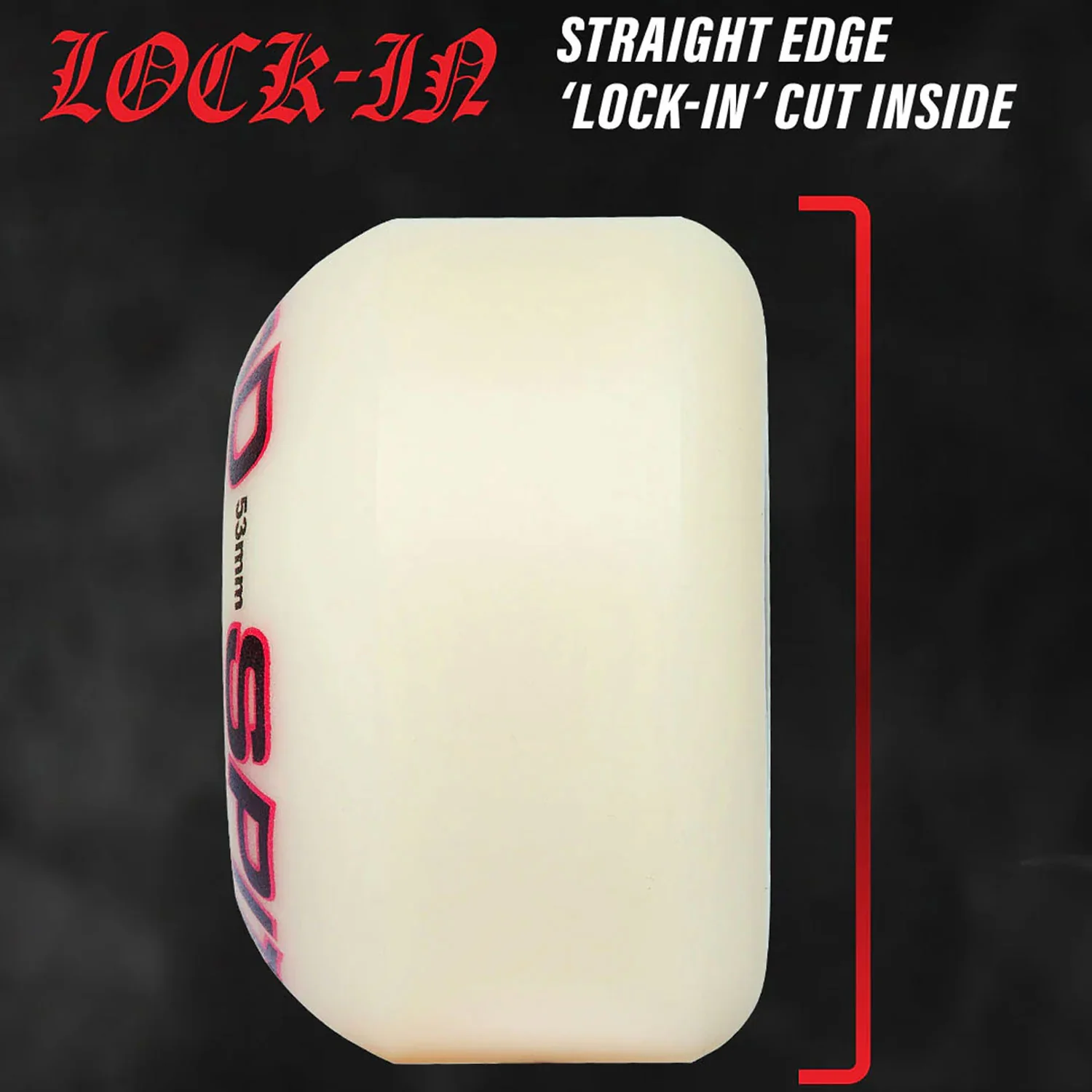 Spitfire Skateboard Wheels 55mm F4 93A Ishod Lock-In Classic Natural - Image 4