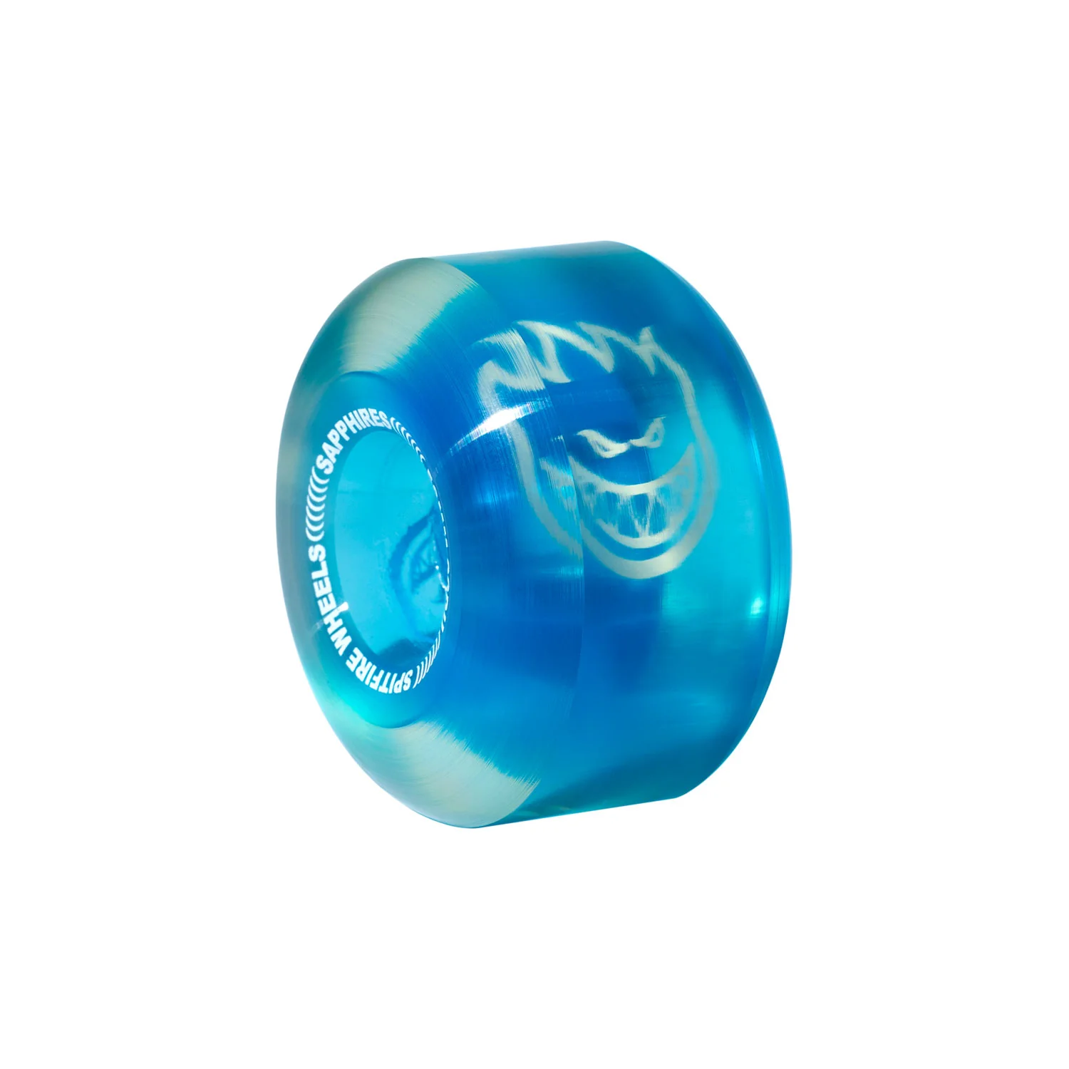 Spitfire Skateboard Wheels 56mm Sapphire 90A Blue - Image 3