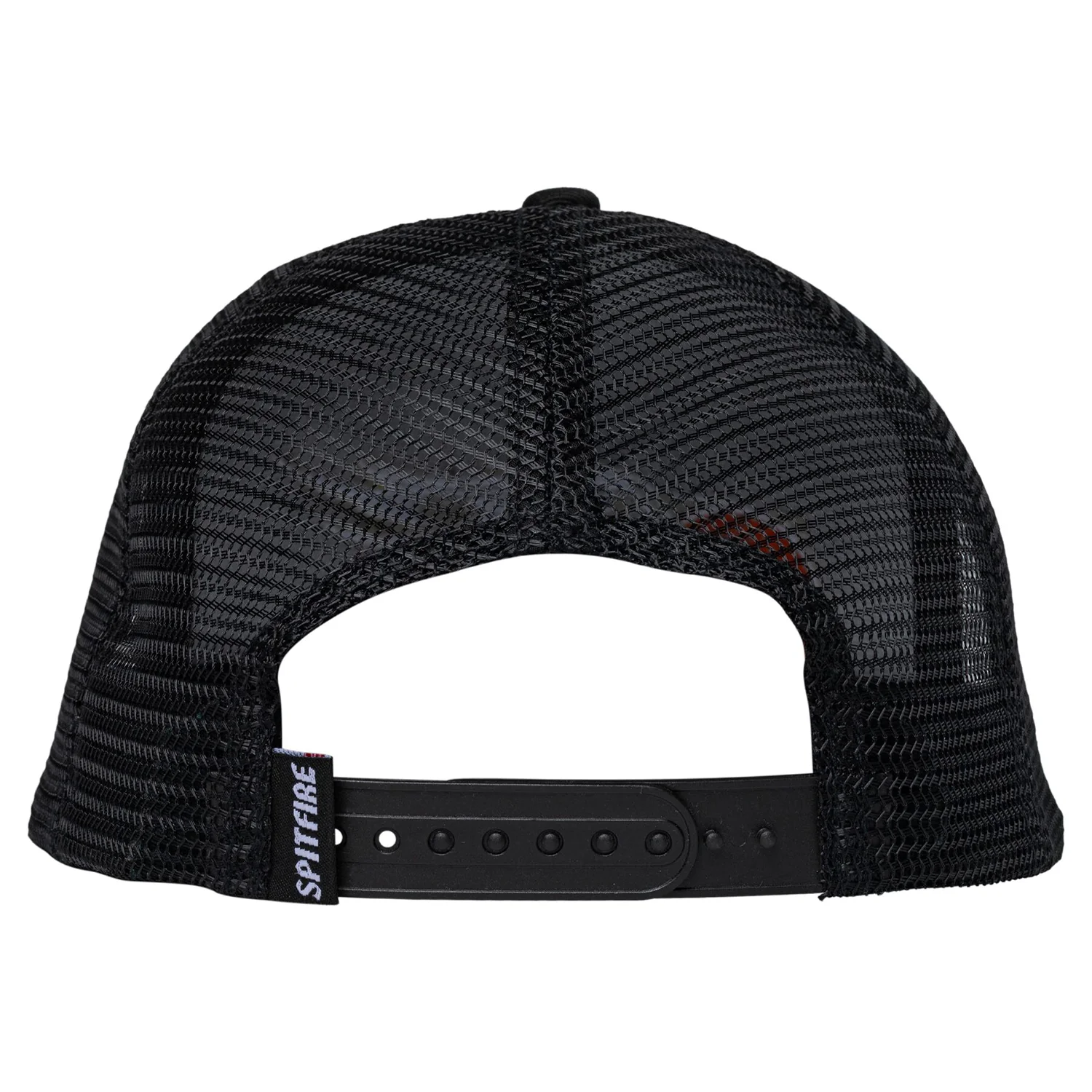 Spitfire Wheels Hat Classic Wing Snapback Black/Red/White - Image 2