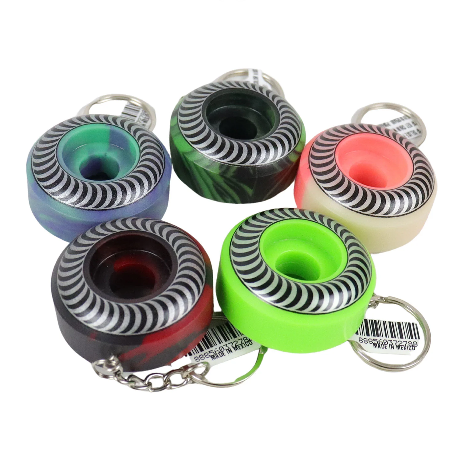 Spitfire Wheels Key Chain Classic Wheel Assorted Colors - 1 42mm Wheel - Image 2