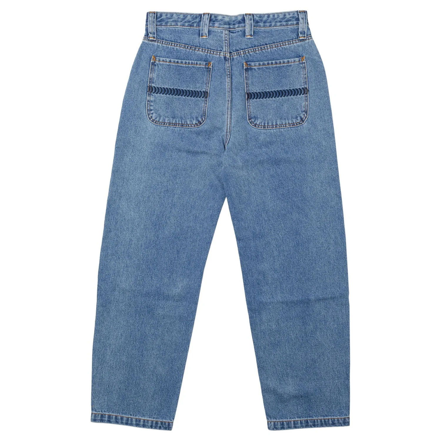 Spitfire Wheels Pants Bighead Fill Denim Medium Stone Wash Blue - Image 2