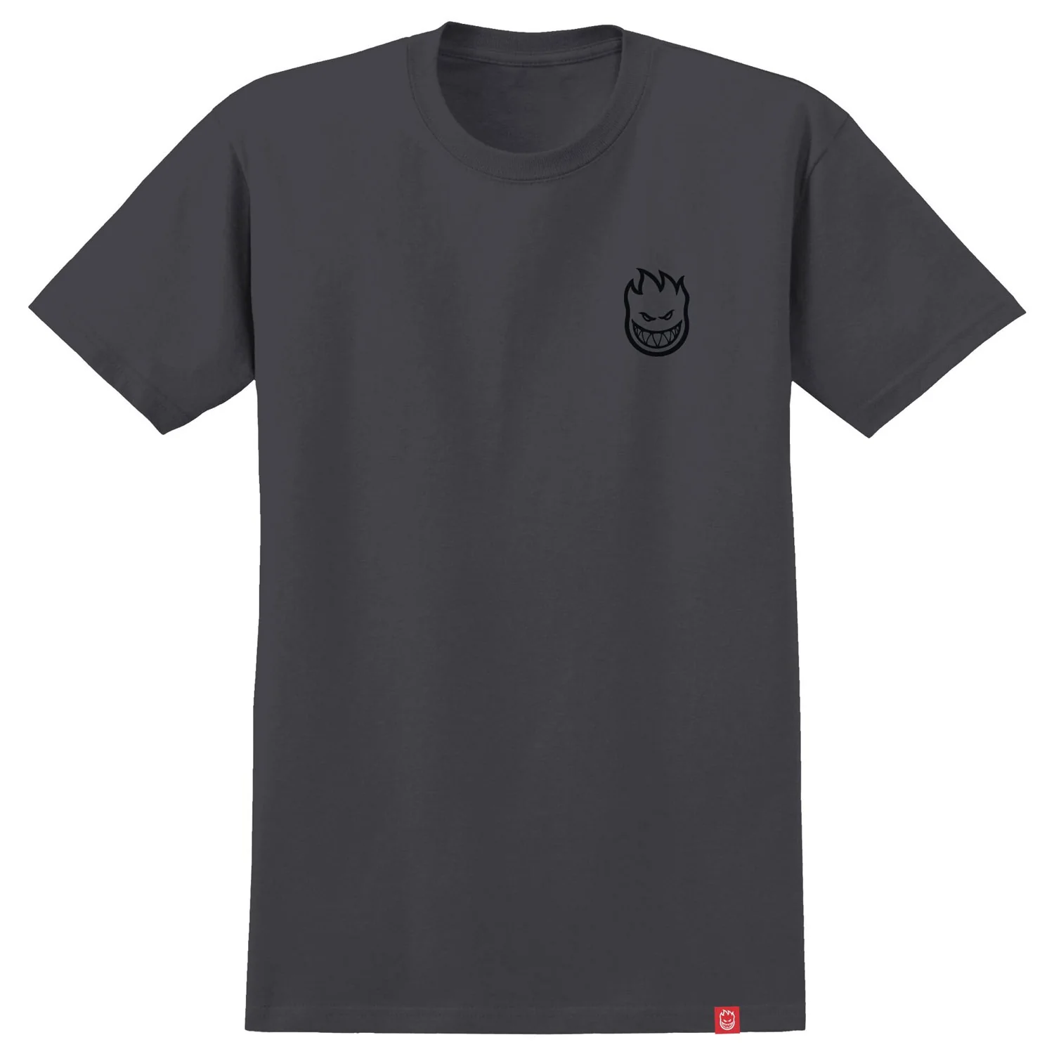 Spitfire Wheels Shirt Lil Bighead Charcoal/Black Grey
