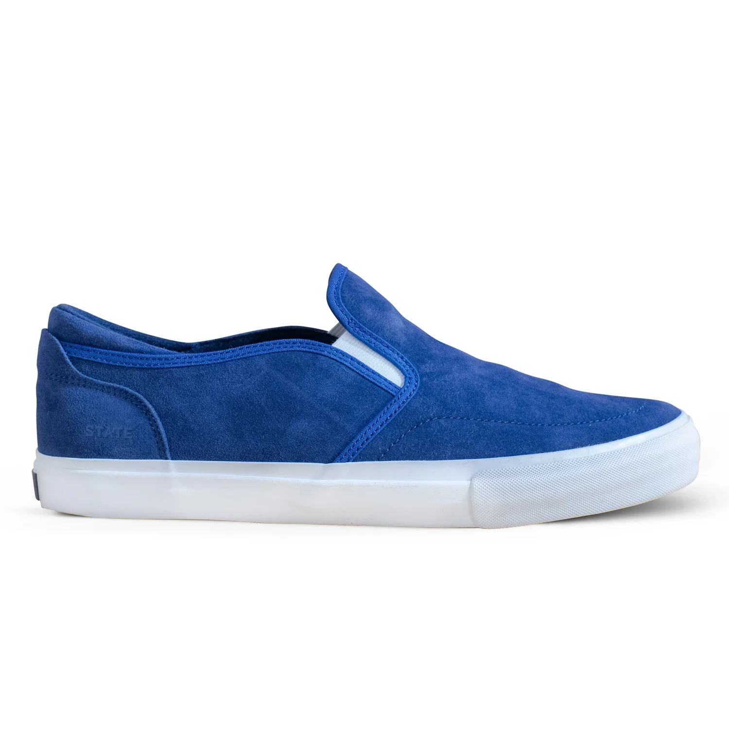 State Footwear Skateboard Shoes Keys Blue Depths Suede