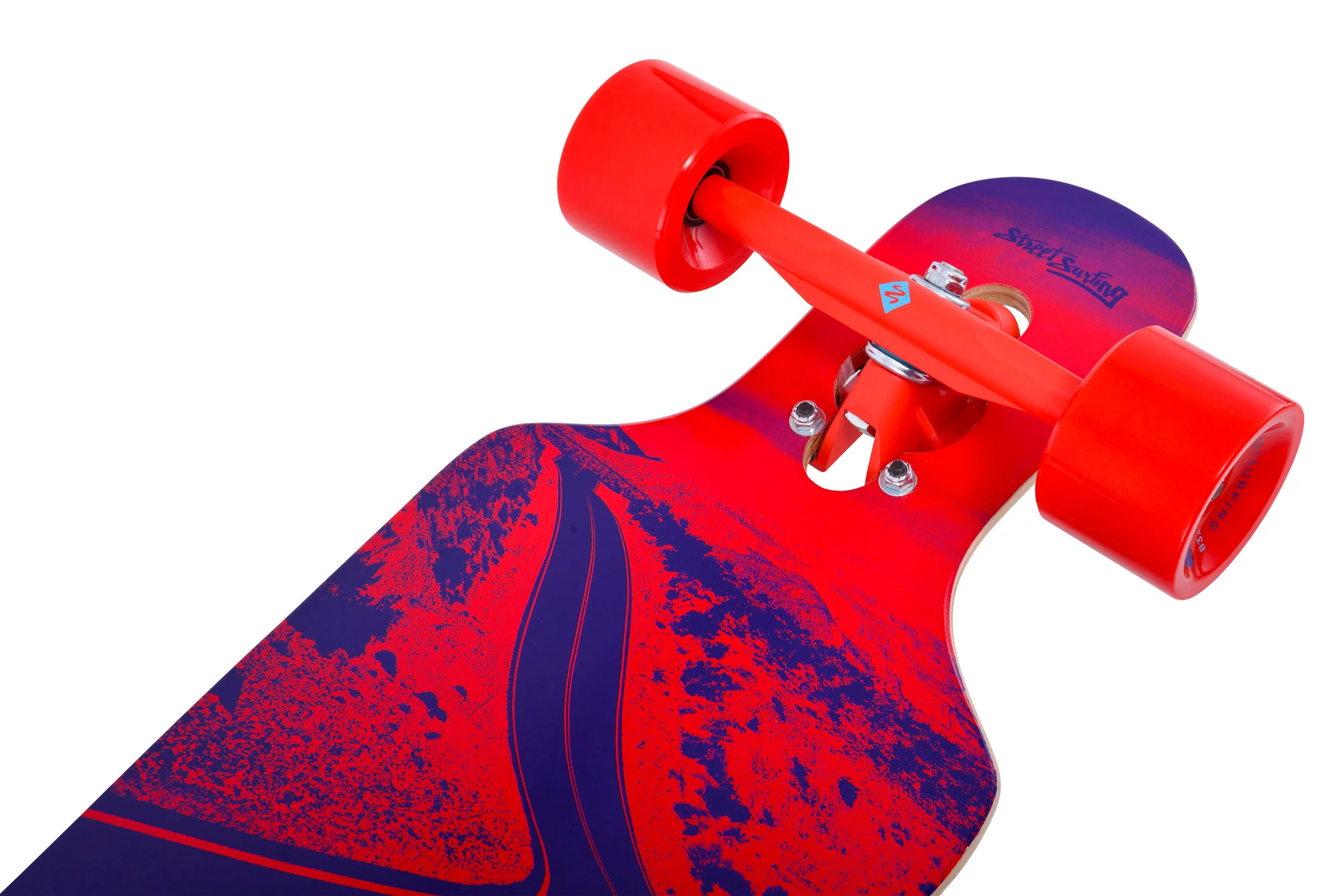 Street Surfing Longboard Higher Faster Drop Through 9.5" x 39" - Image 2
