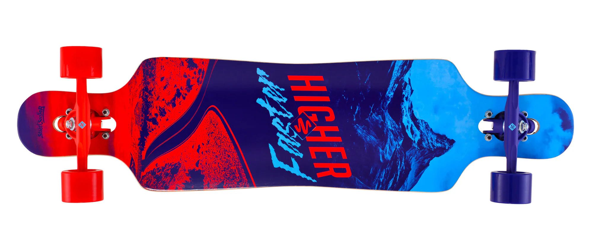 Street Surfing Longboard Higher Faster Drop Through 9.5" x 39" - Image 3