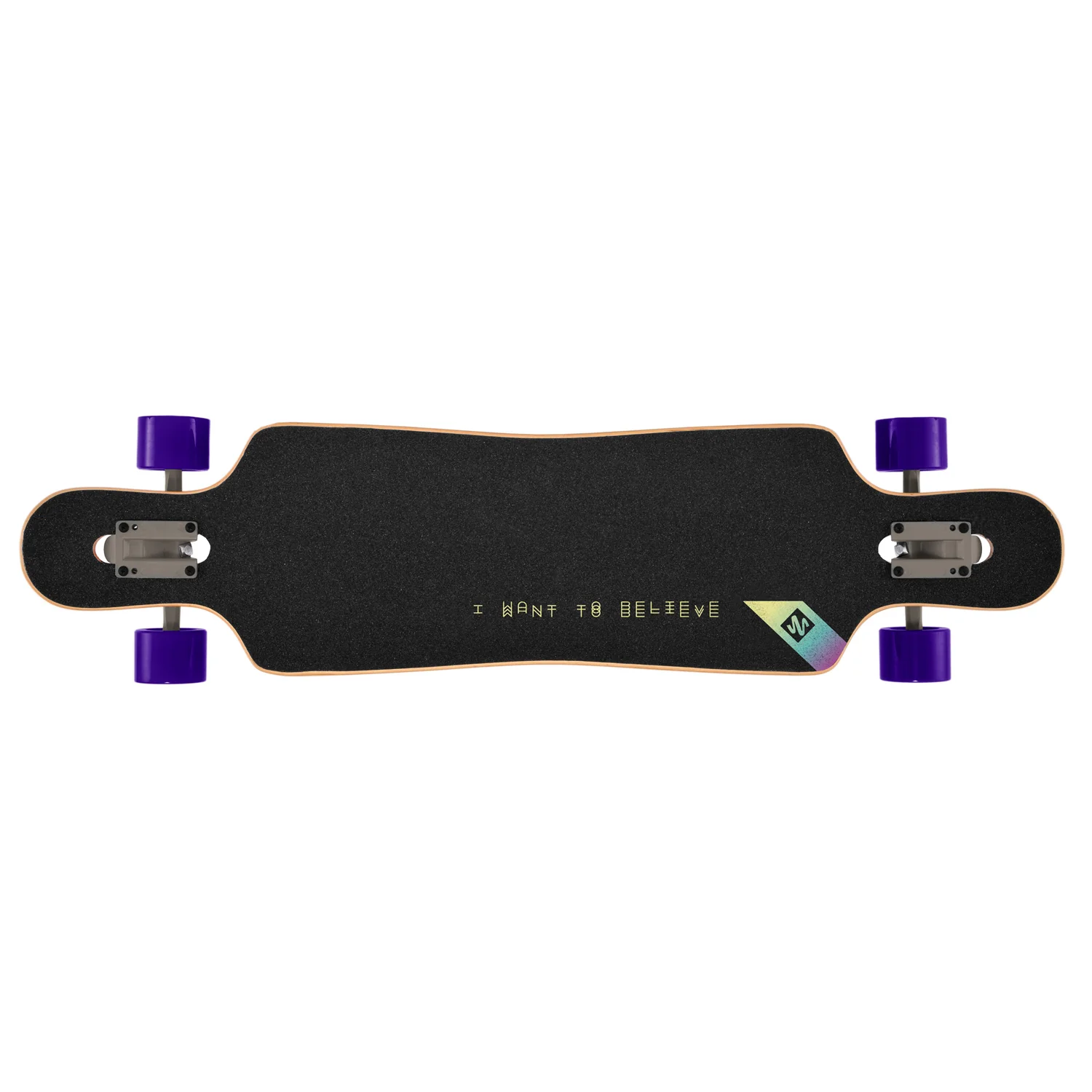 Street Surfing Longboard I Want to Believe Drop Through 9.5" x 39" - Image 5