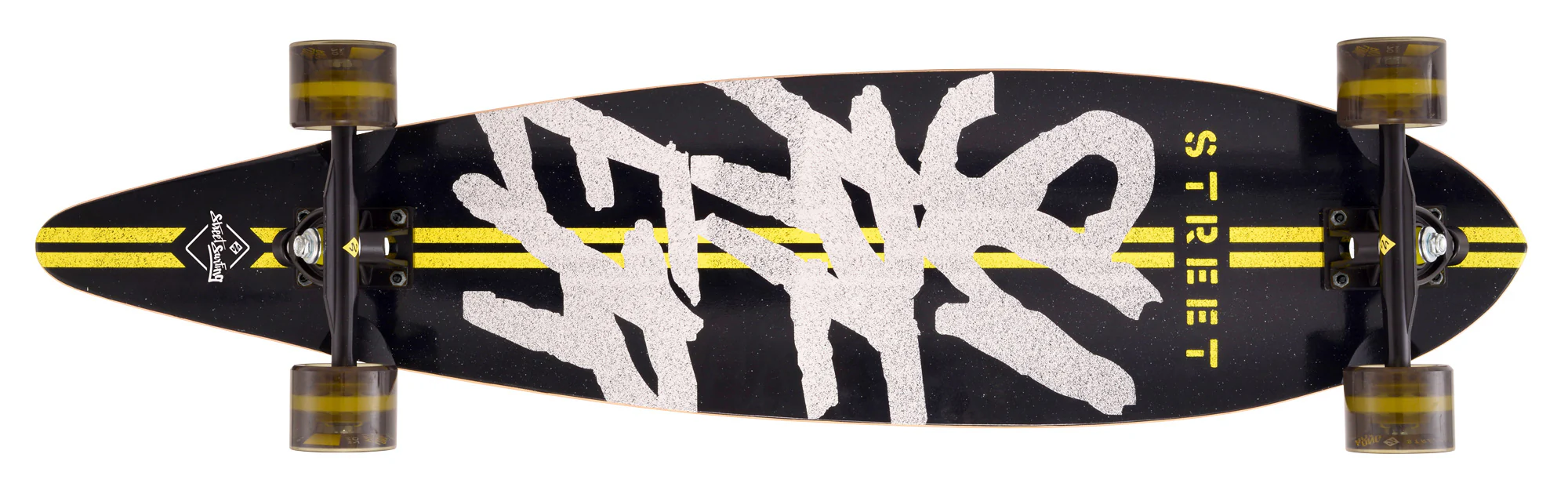 Street Surfing Longboard Road Line Pintail 9.6" x 40" - Image 3