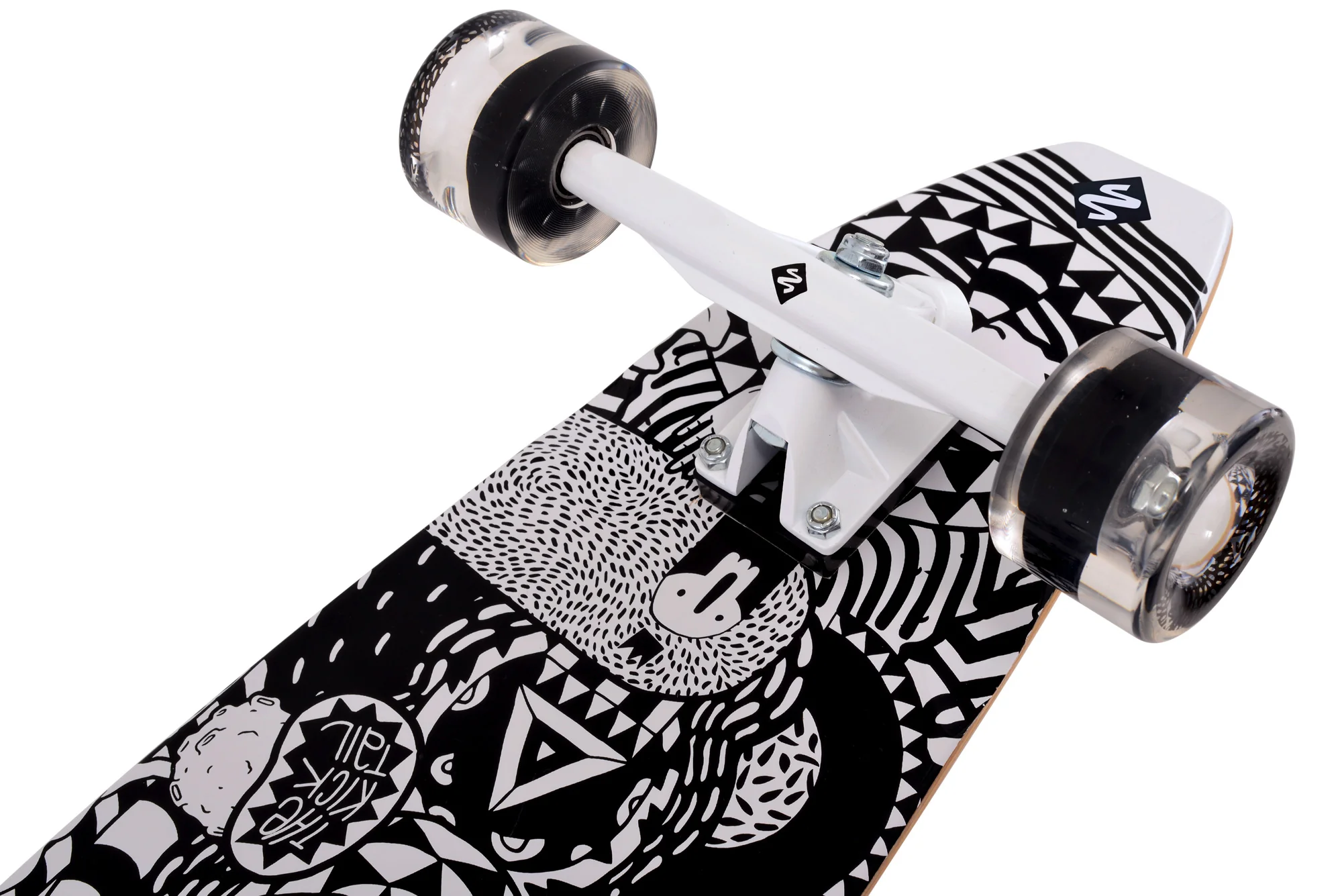 Street Surfing Longboard Rumble Jungle Kicktail 8.5" x 36" - Image 2