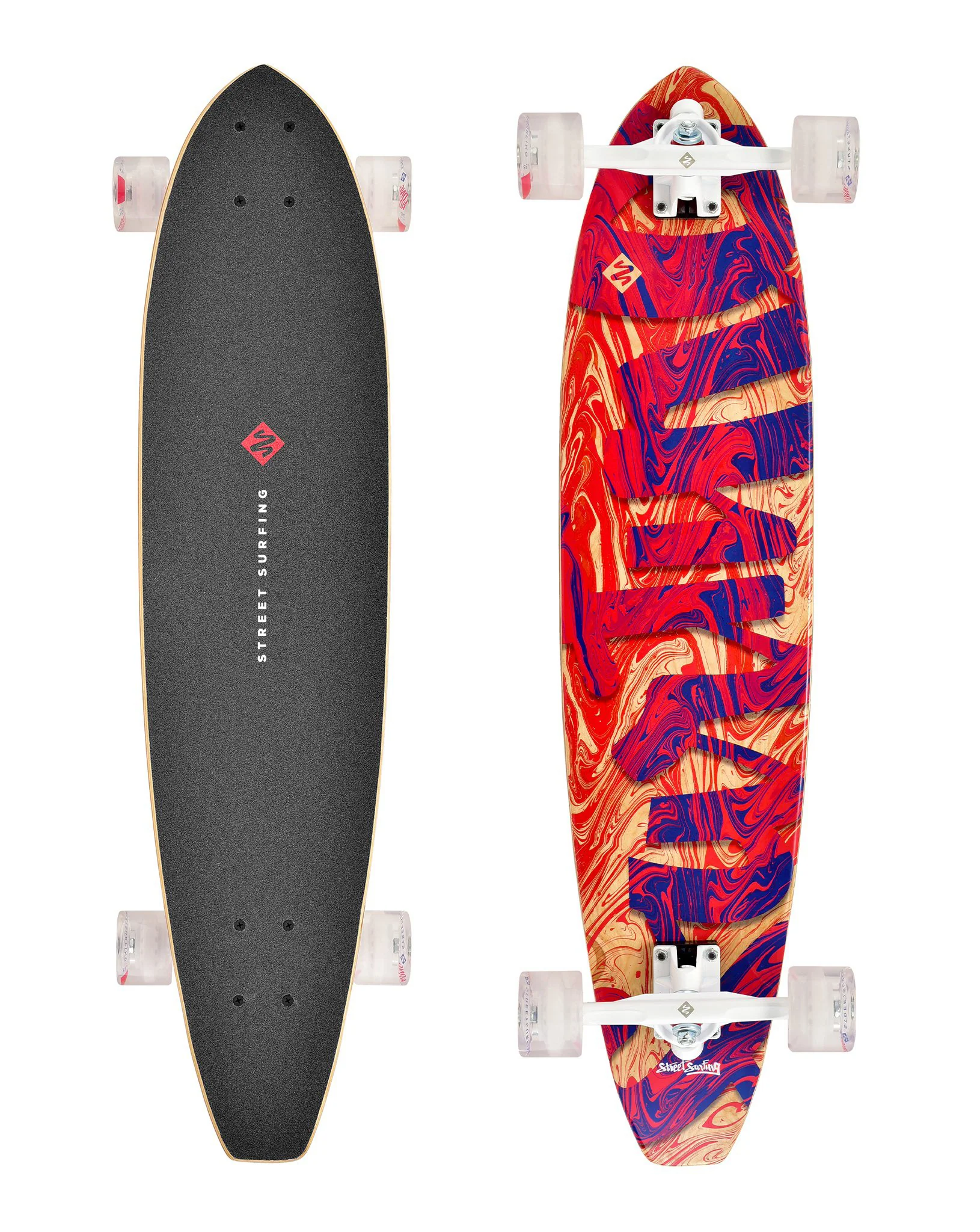 Street Surfing Longboard Streaming Kicktail 8.5" x 36"