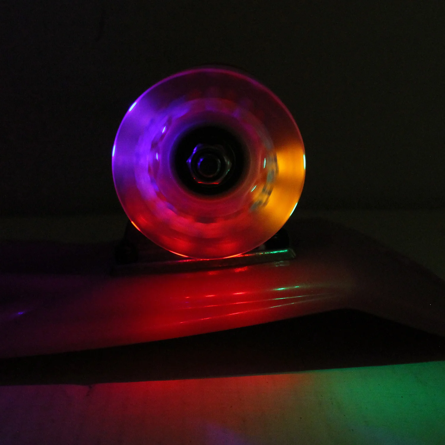 Street Surfing Plastic Cruiser Beach Board Glow Pink - Image 5