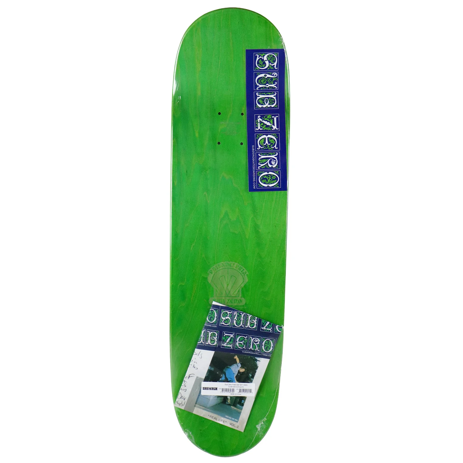 Sub Zero Skateboard Complete Fred Gall 8.5" x 31.95" - Image 2