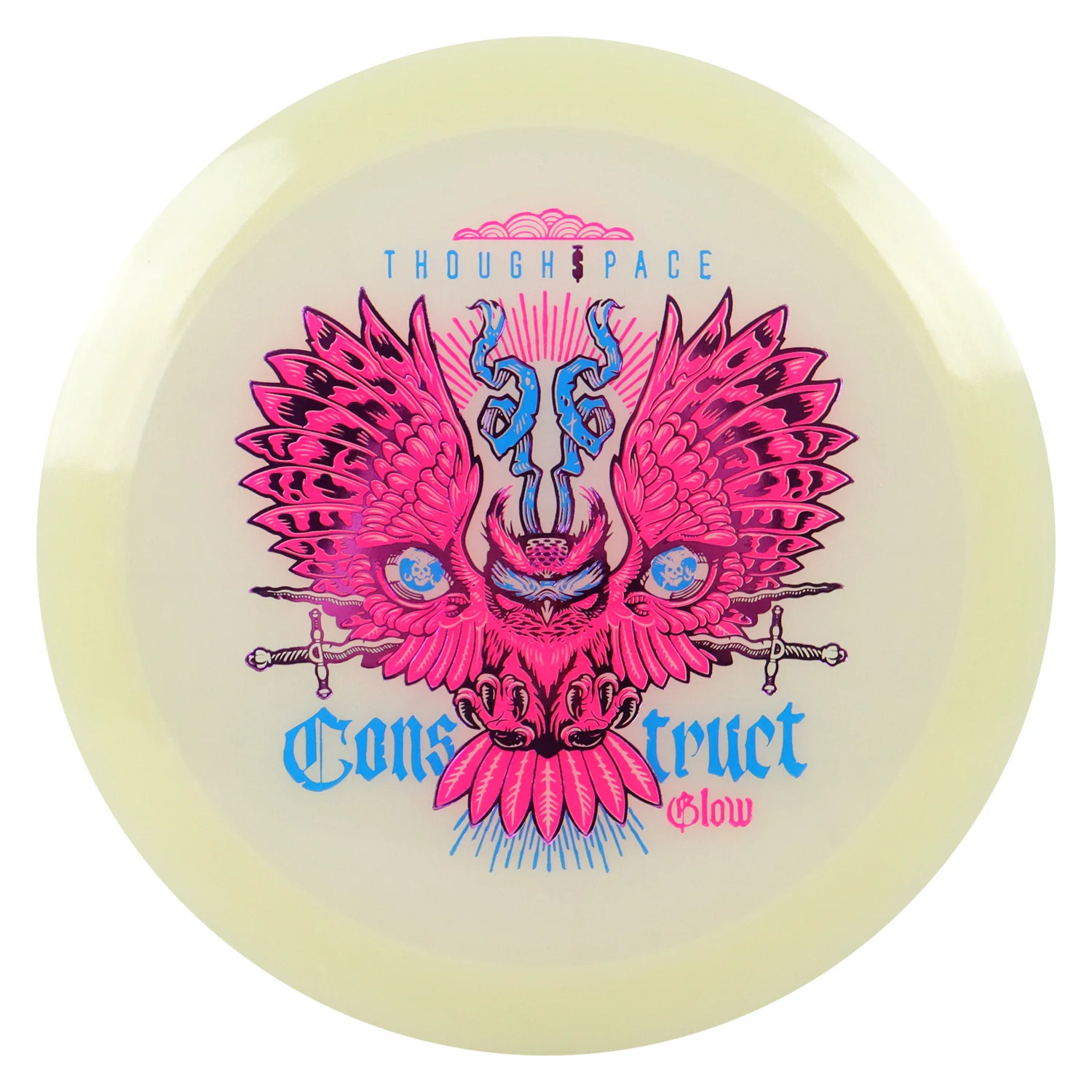 Thought Space Disc Golf Glow Construct Distance Driver 10/6/-1/2 - Choose Exact Disc - Image 3