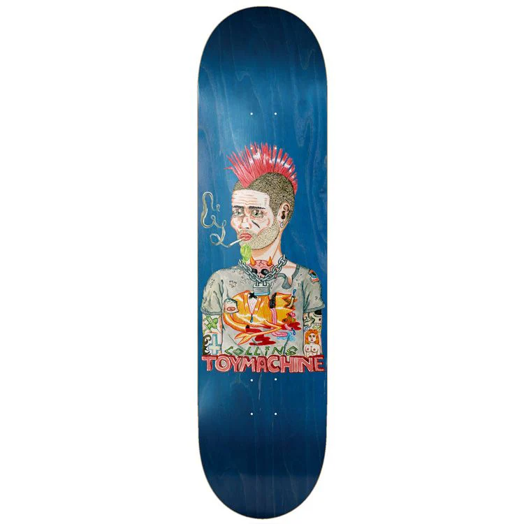 Toy Machine Skateboard Complete Collins Mohawk (Assorted) 8.25" x 31.75" - Image 2