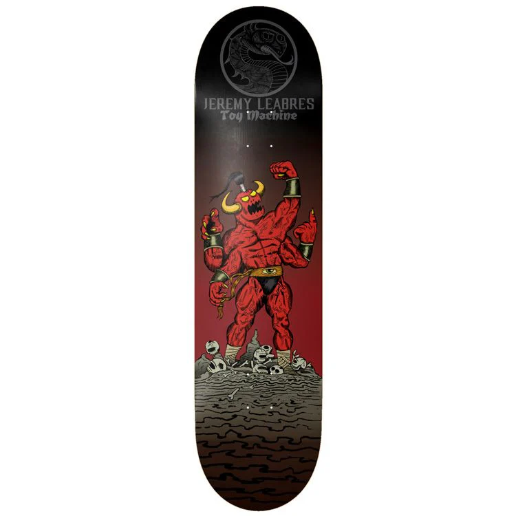 Toy Machine Skateboard Complete Leabres Death Fight 8.25" x 31.75" - Image 2