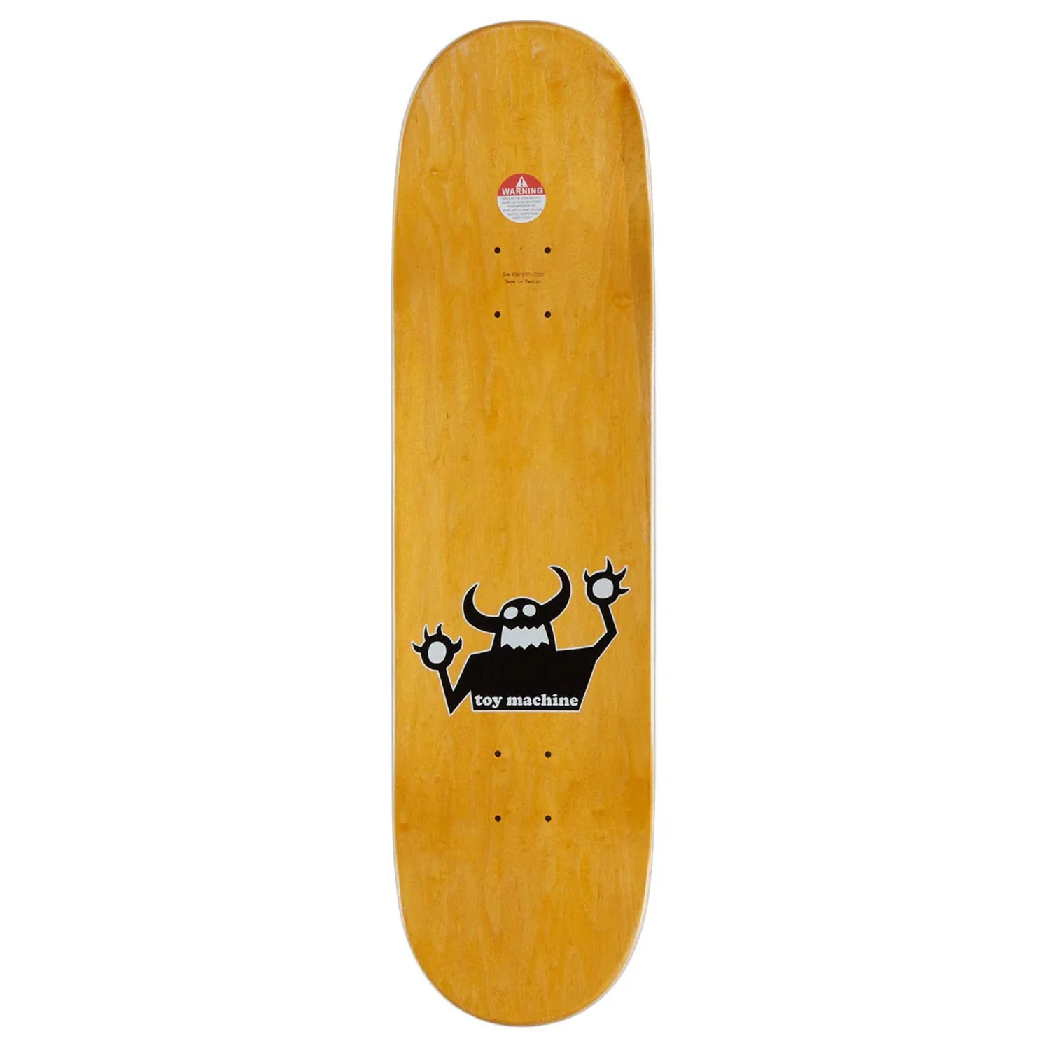 Toy Machine Skateboard Deck OG Monster Pink/Black 8.5" - Image 2