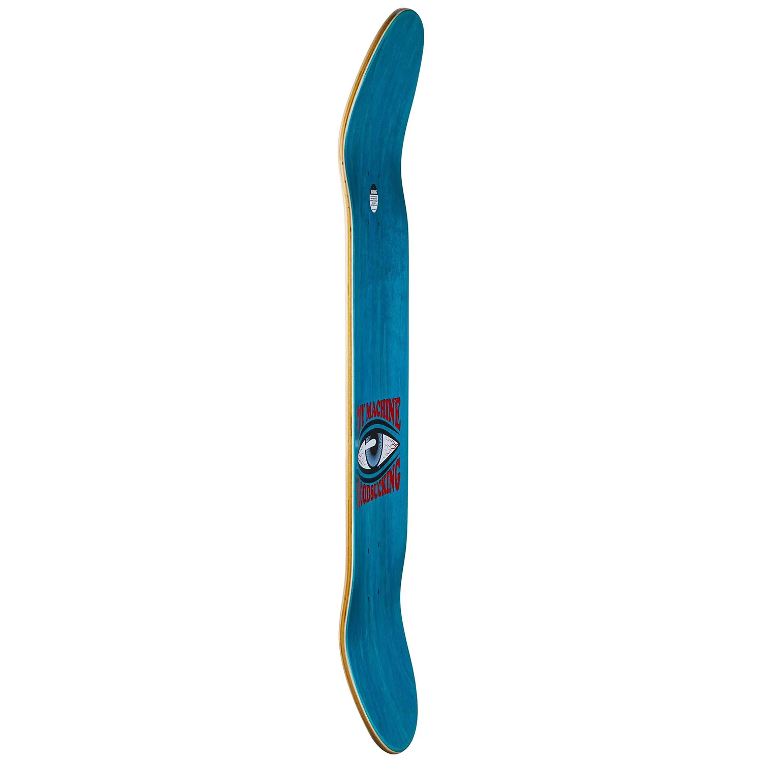 Toy Machine Skateboard Deck Templeton Charred Cross 9.0" x 33.25" - Image 3
