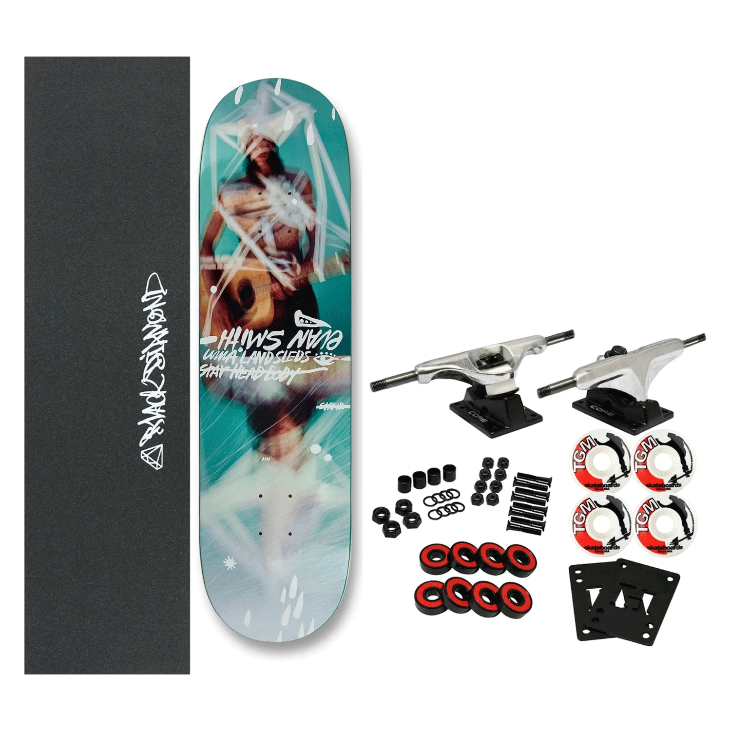 Uma Landsleds Complete Evan Smith Taped Up 8.25" x 31.93"