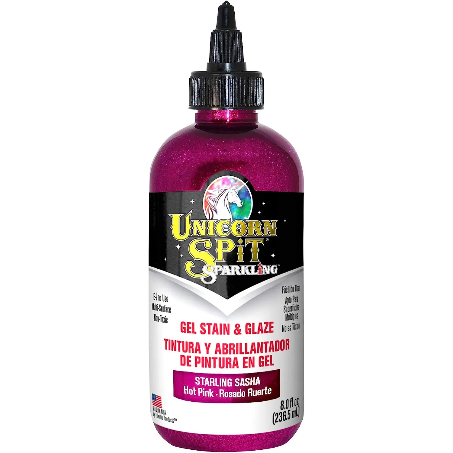 Unicorn Spit Concentrated Gel Stain and Glaze 8.0oz Galaxy Sparkle Collection 3-Pack - Image 4