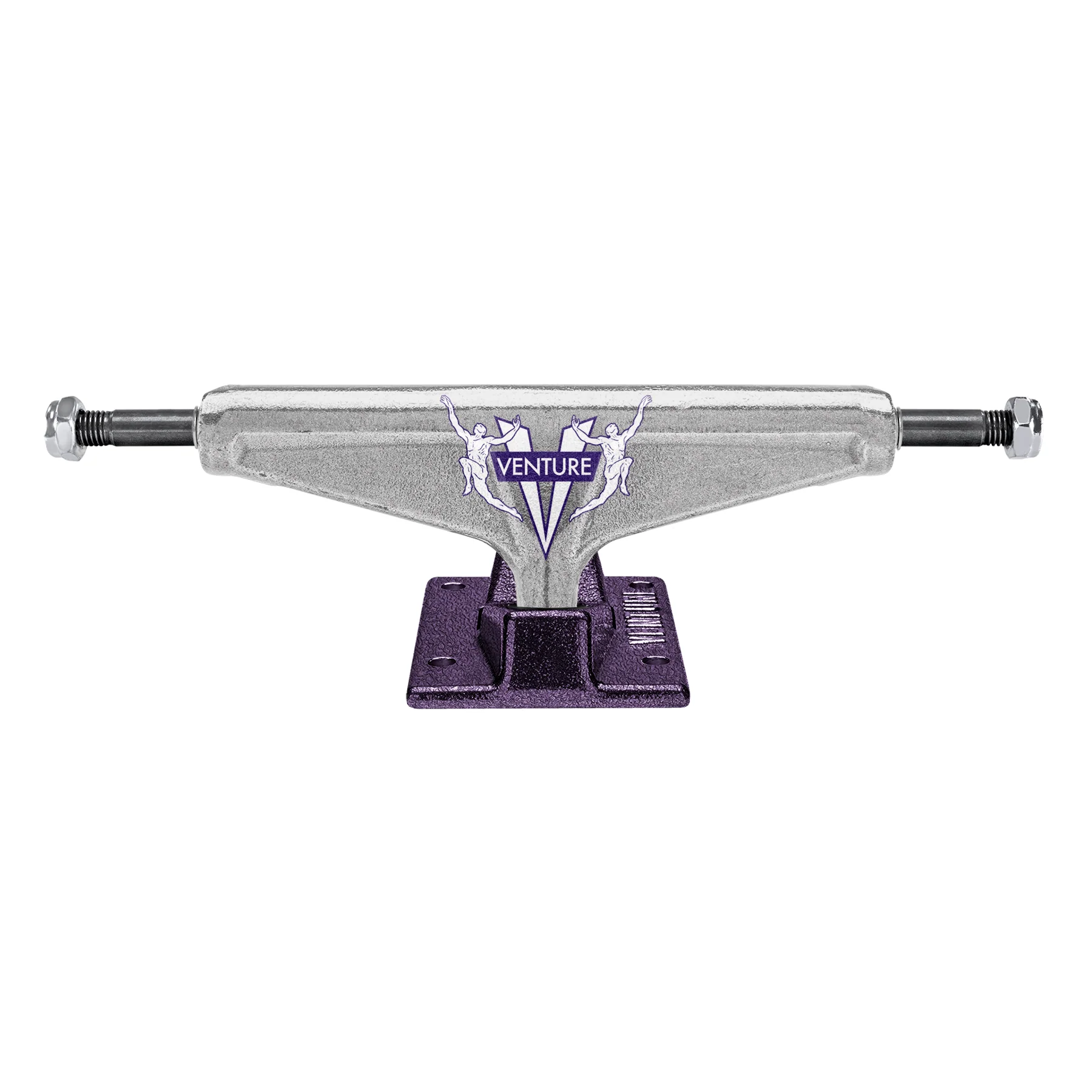 Venture Skateboard Trucks Awake '87 V-Lights Polished/Plum 5.2 Hi (8.0") - Image 2
