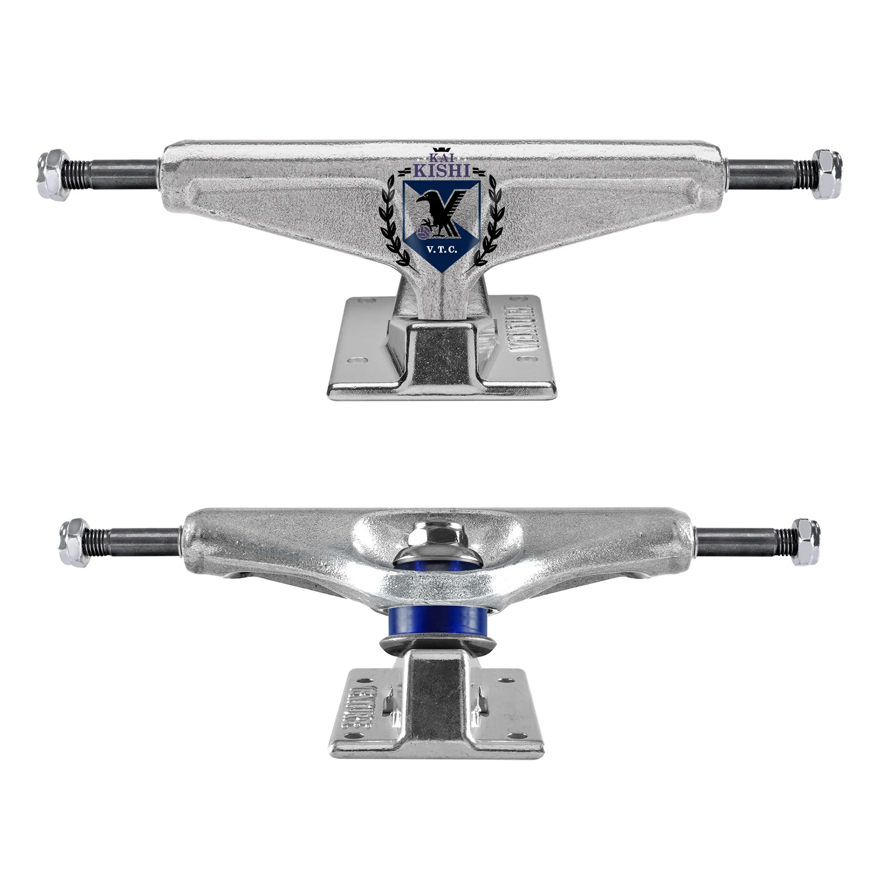 Venture Skateboard Trucks Kai Kishi V-Hollow Silver 5.2 Low (8.0")