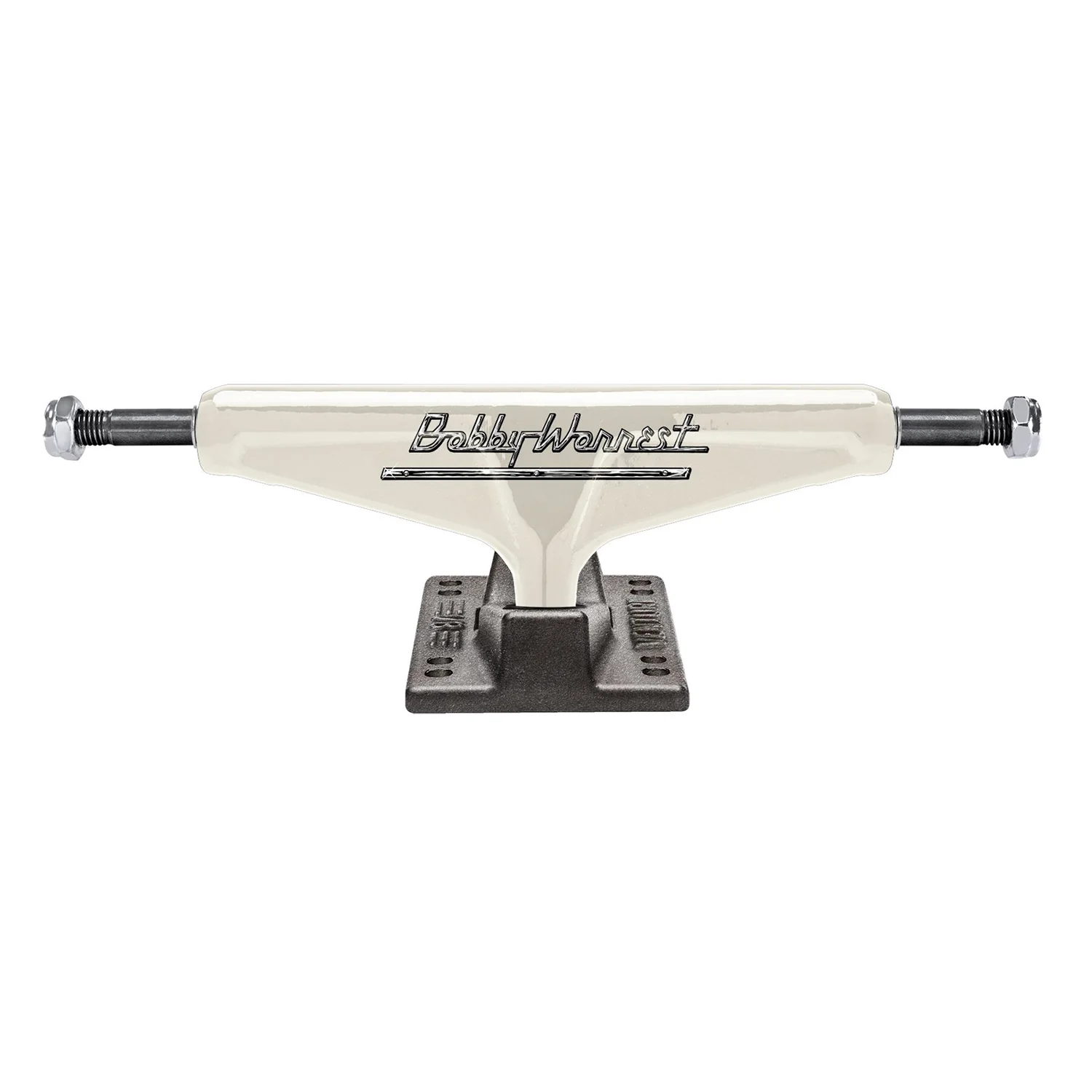 Venture Skateboard Trucks Worrest Bob V8 Cream/Black 5.2 High (8.0") - Image 3