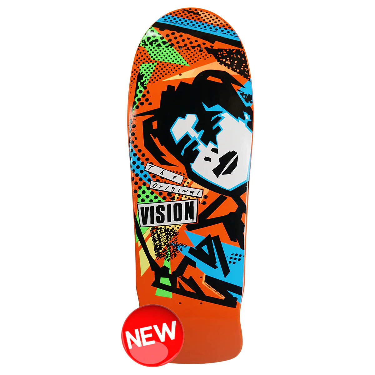 Vision Skateboard Complete Gonz Modern Concave Orange 10" x 30.25" Old School - Image 2