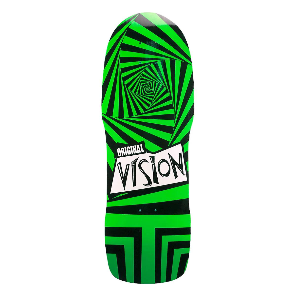 Vision Skateboard Complete Original Modern Concave Black/Green 10" x 29.75" Old School - Image 2