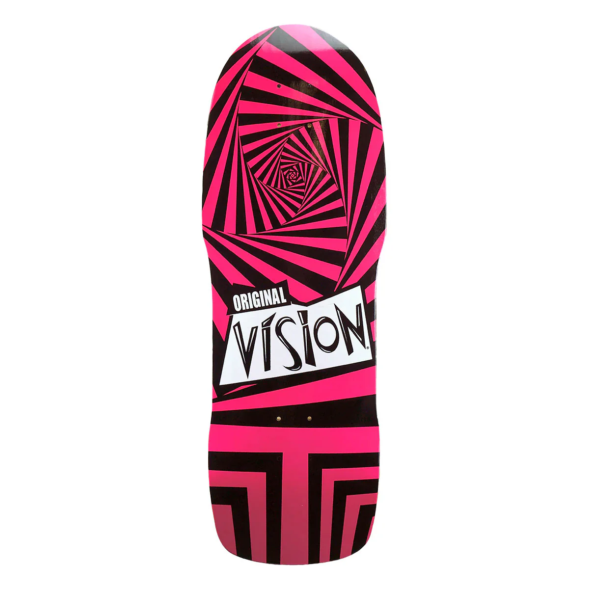 Vision Skateboard Complete Original Modern Concave Pink/Black 10" x 29.75" Old School - Image 2