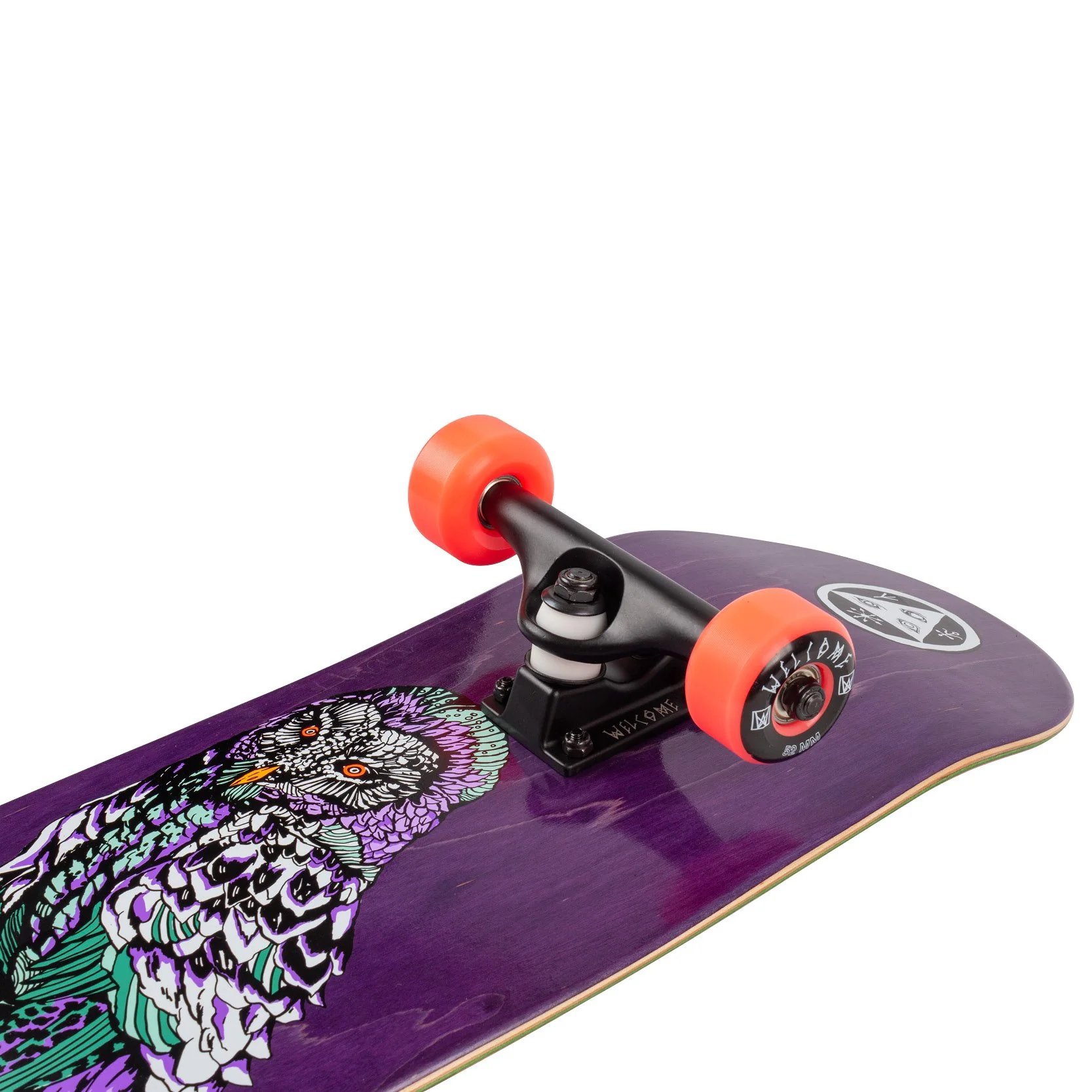Welcome Complete Hooter Shooter Purple Stain 8.0" Assembly - Image 2