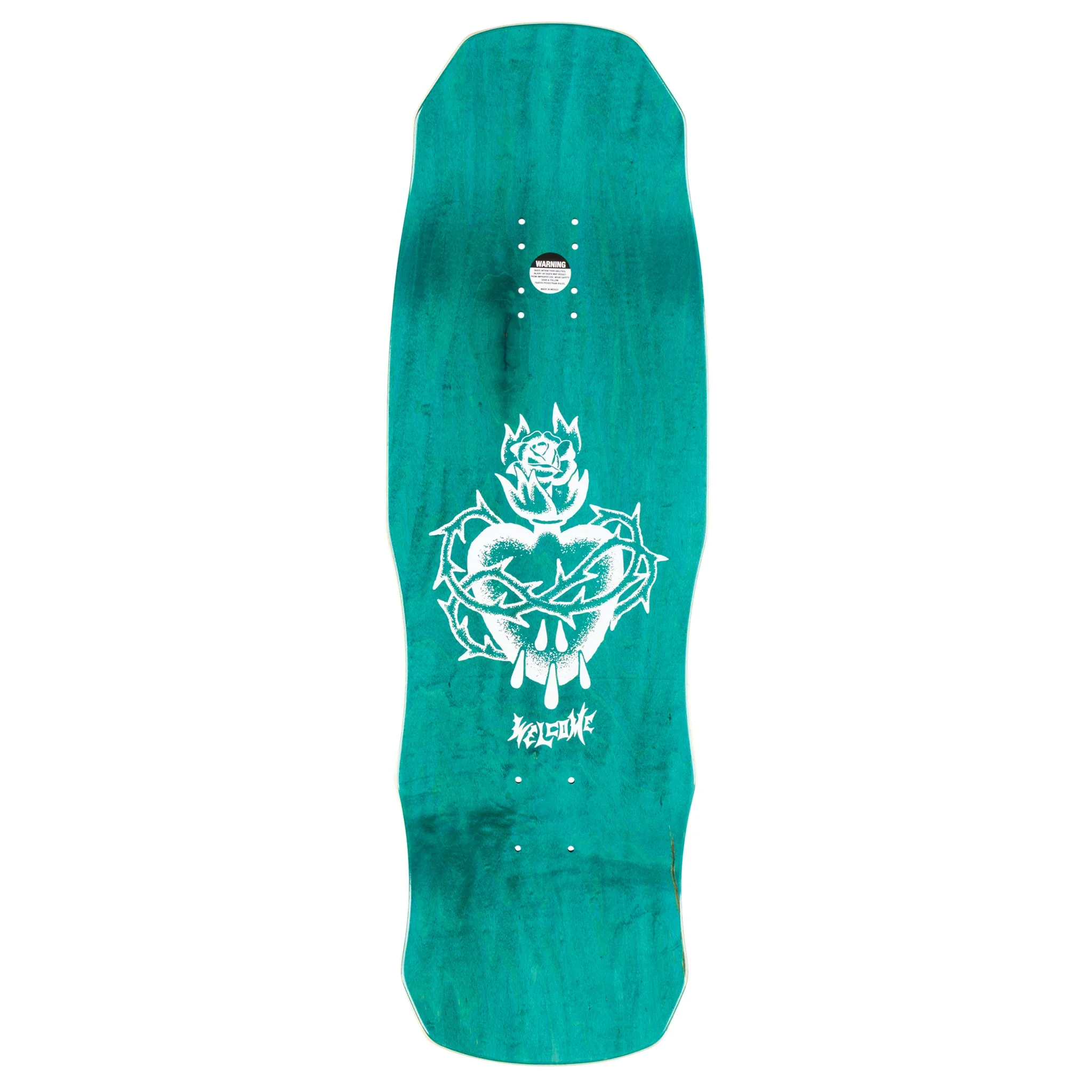 Welcome Skateboard Complete Rider on Dark Lord Black/Gold Foil 9.75" x 31.75" - Image 2