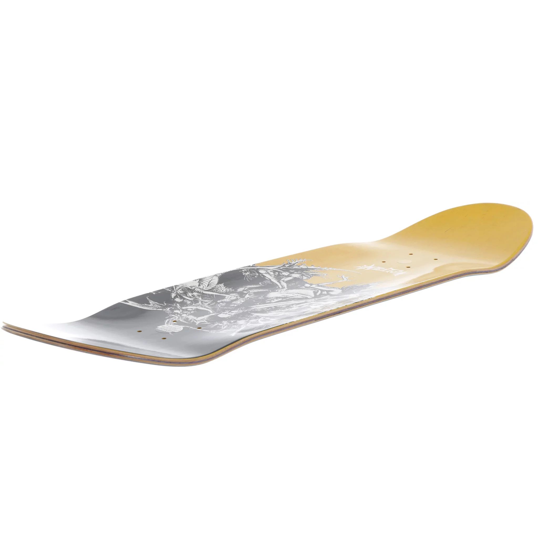 Welcome Skateboard Deck Garcia Spear on Son of Boline Teal/Prism Foil 8.8" x 32.5" - Image 2