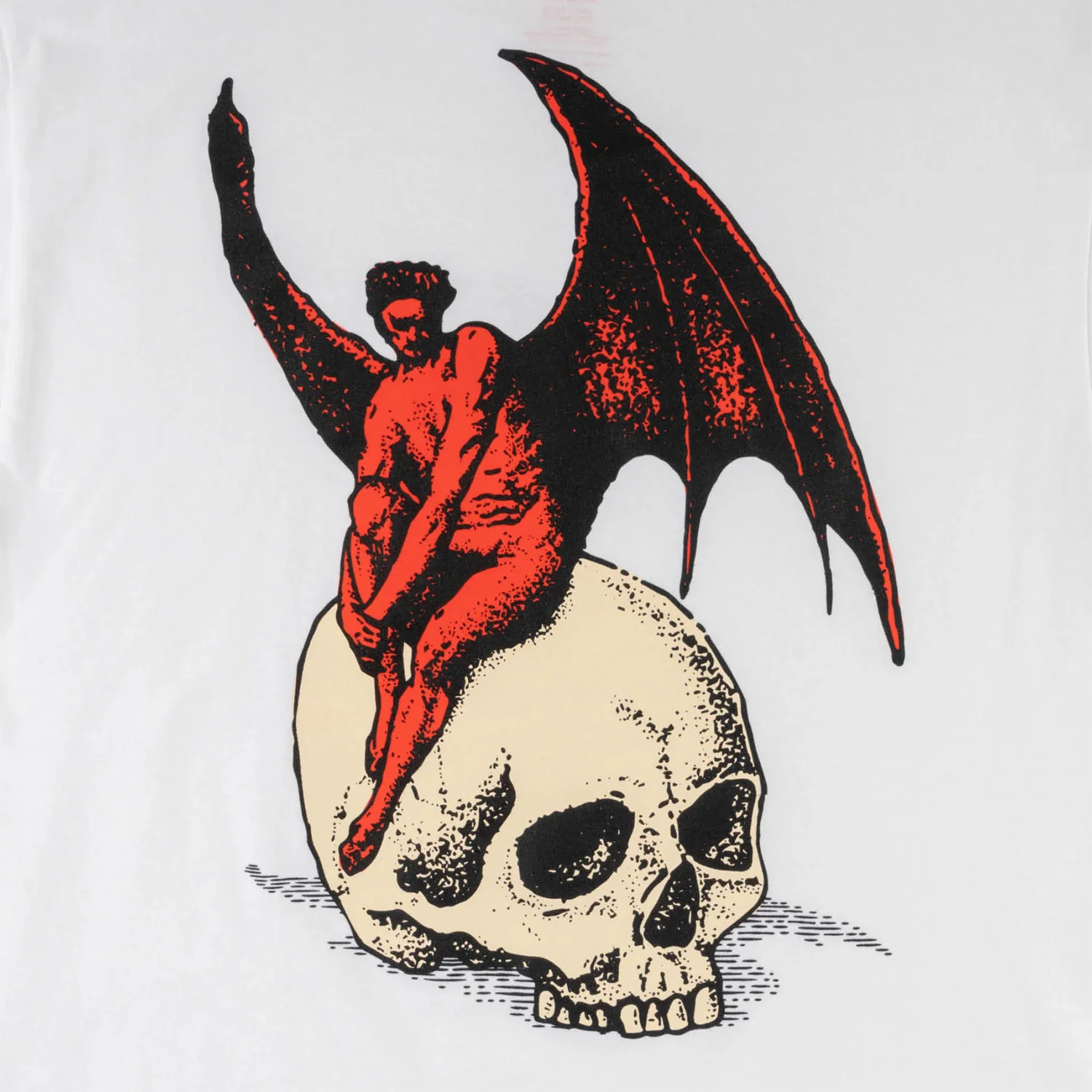 Welcome Skateboards Shirt Nephilim White/Black - Image 3