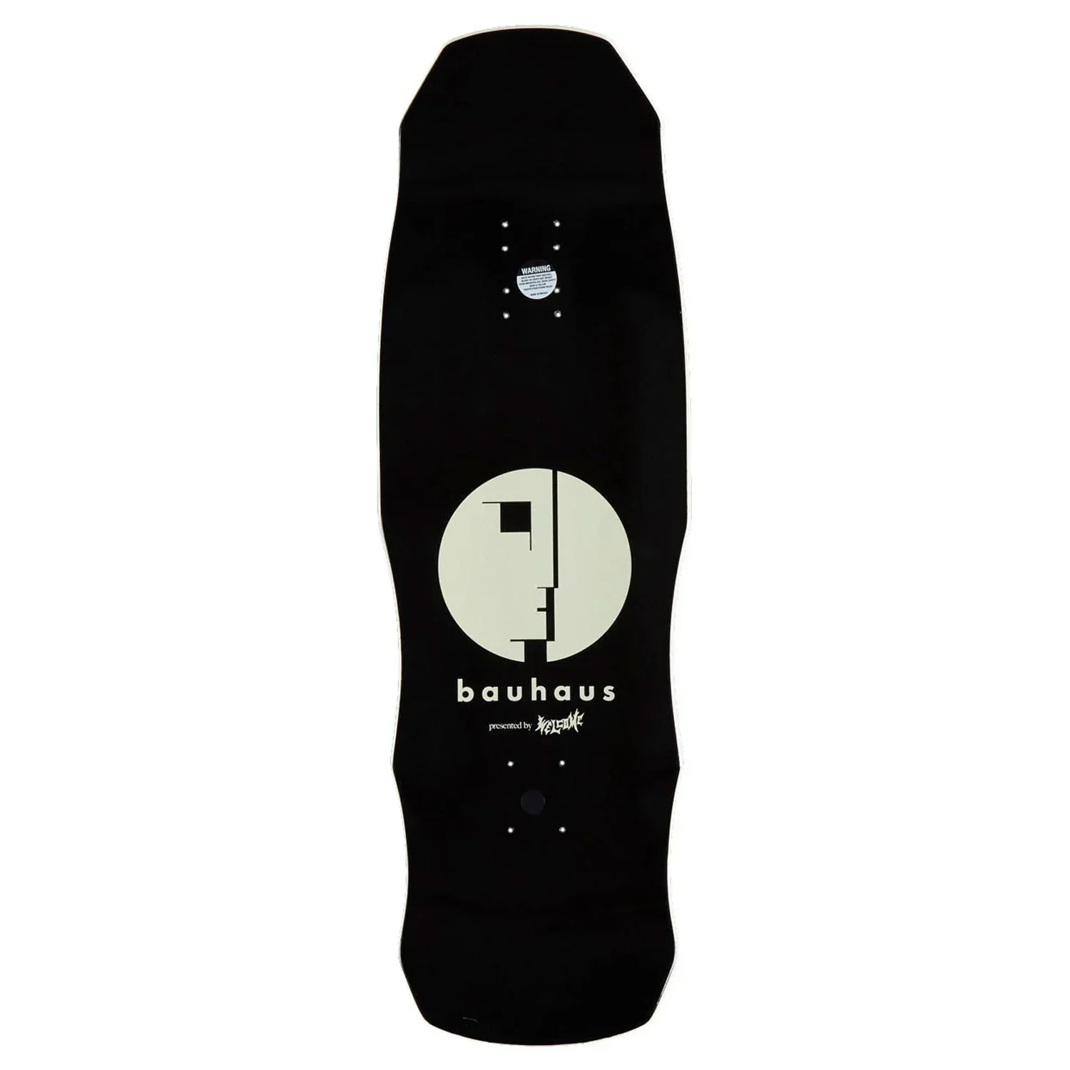 Welcome Skateboards x Bauhaus Portrait on Dark Lord Bone Deck 9.75" x 31.50" - Image 2
