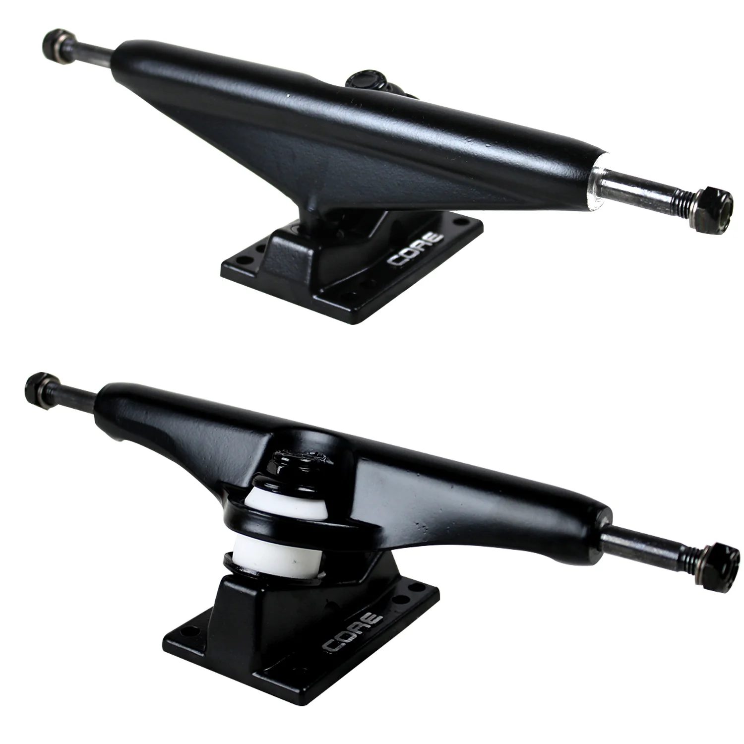 Welcome x Batman Skateboard Complete Bat Flames on Boline 2.0 Black 9.5" - Image 2